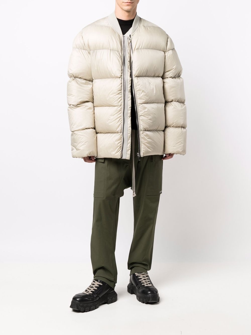 oversized puffer coat - 2