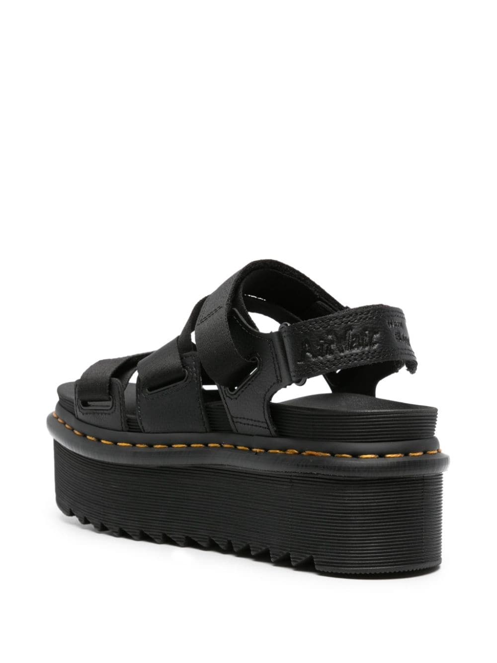Kimber touch-strap platform sandals - 3