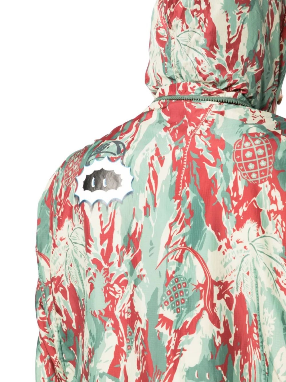 camouflage-print hooded jacket - 5