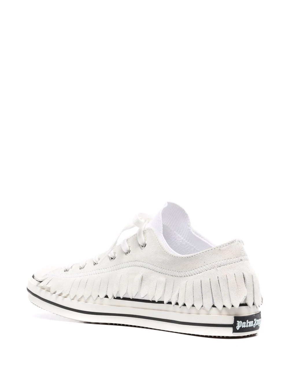 fringe Basked low vulcanized sneakers - 3