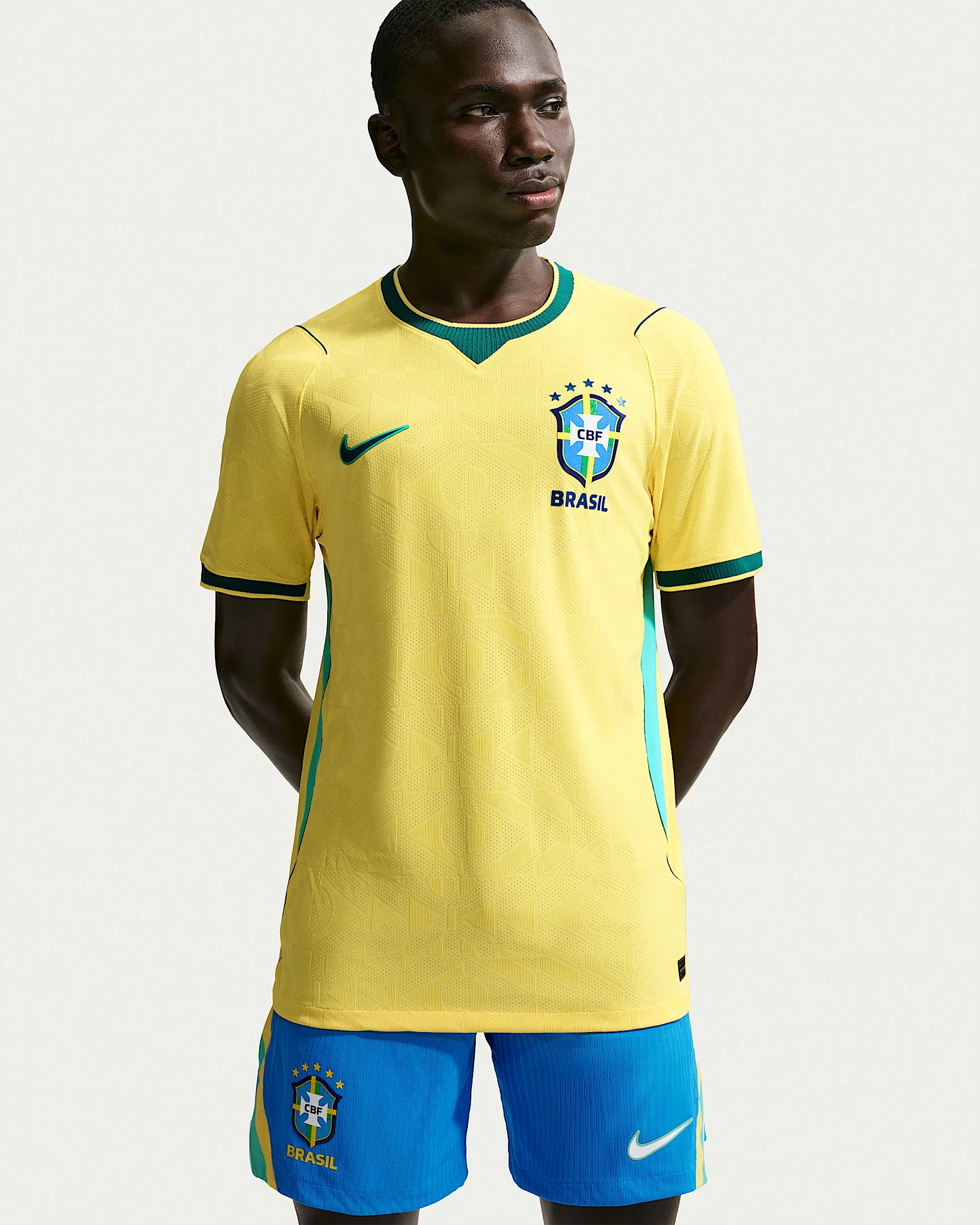 Brazil 2026 Match Home Men's Nike Aero-FIT Soccer Authentic Jersey - 1