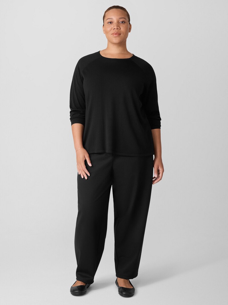 Superfine Merino Crew Neck Top in Regenerative Wool 6