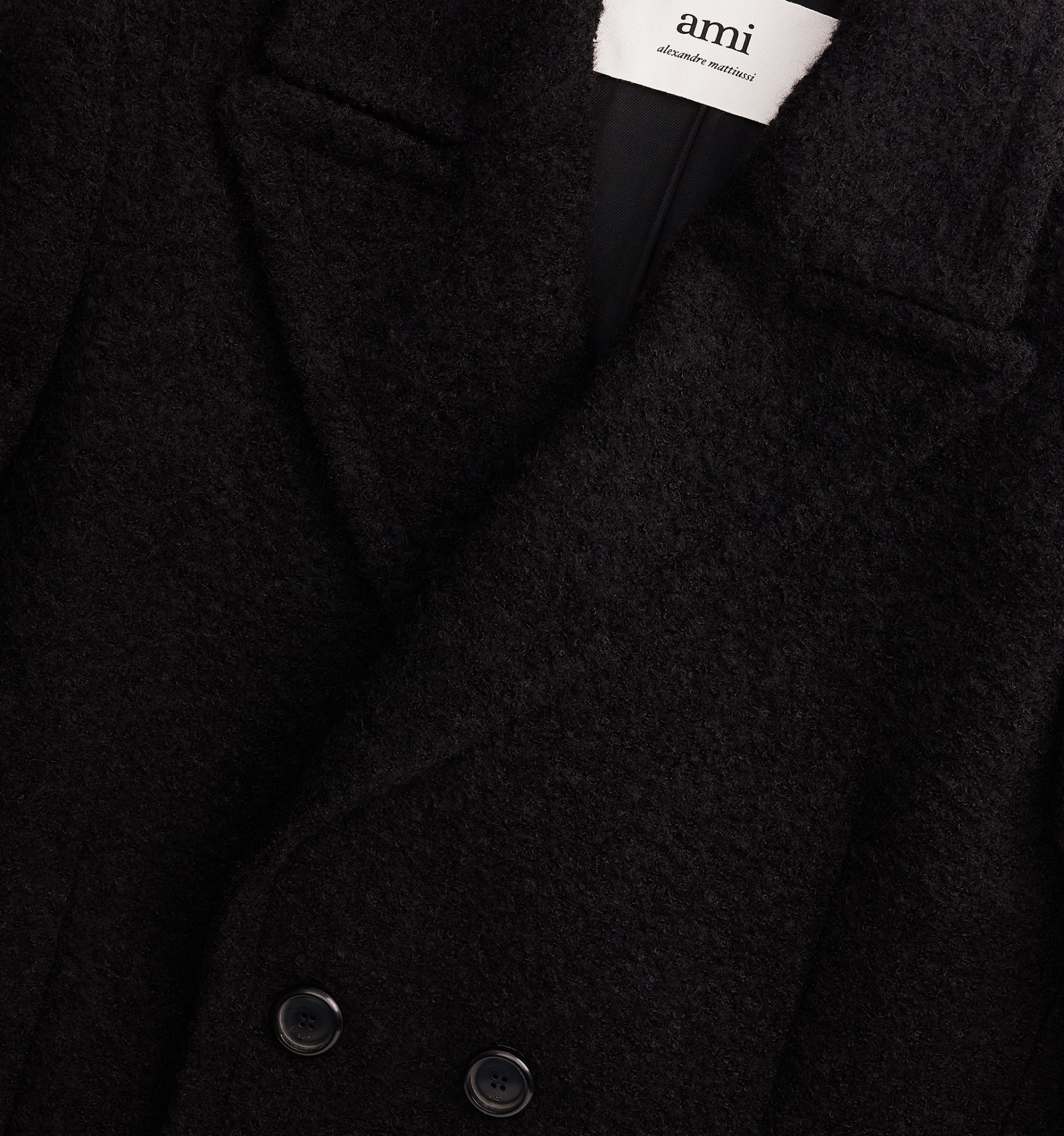 Double Breasted Structured Coat - 3