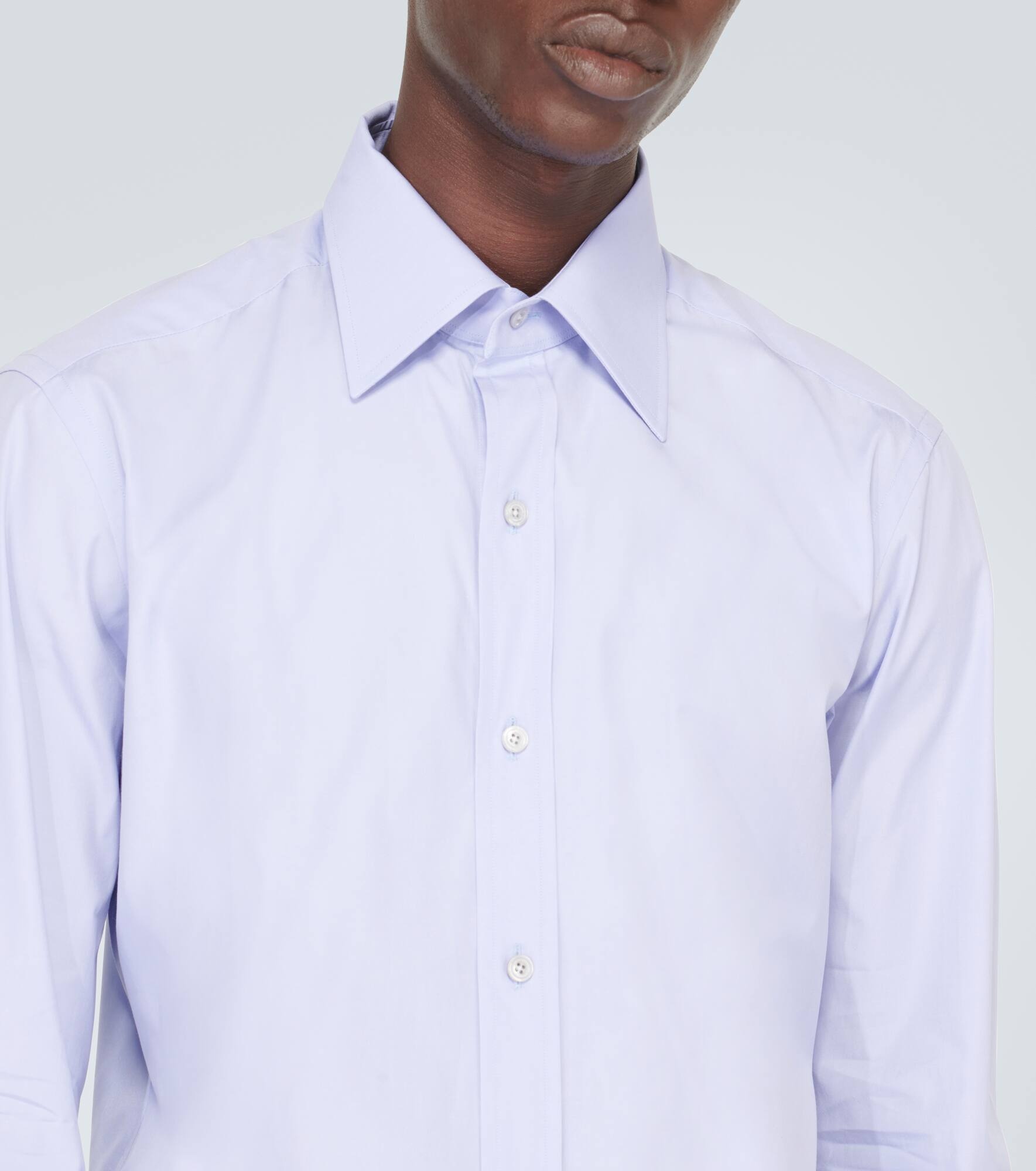 Cotton poplin shirt - 5