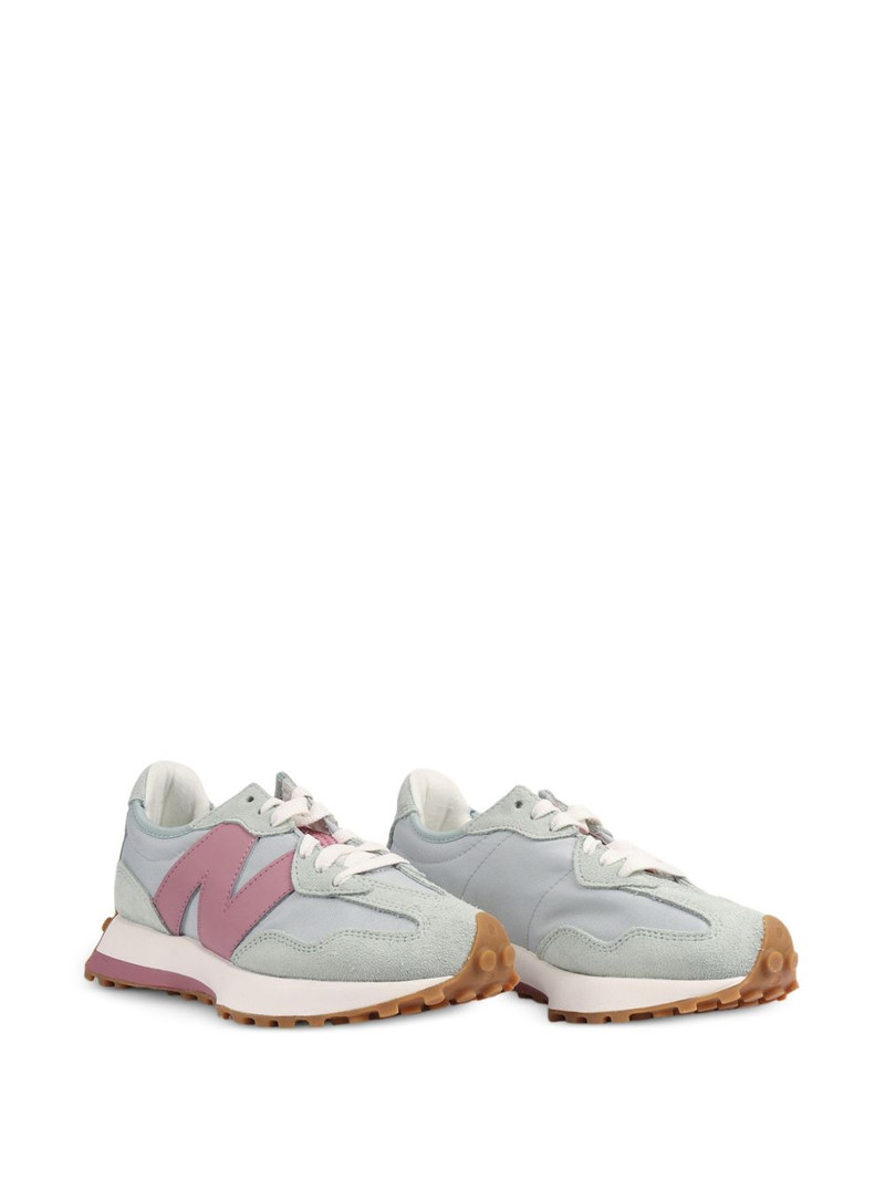New Balance 327 suede-panelled sneakers outlook