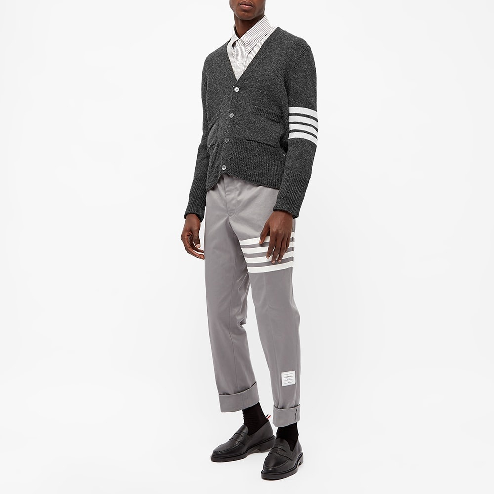 Thom Browne Arm Stripe Shetland Cardigan - 6