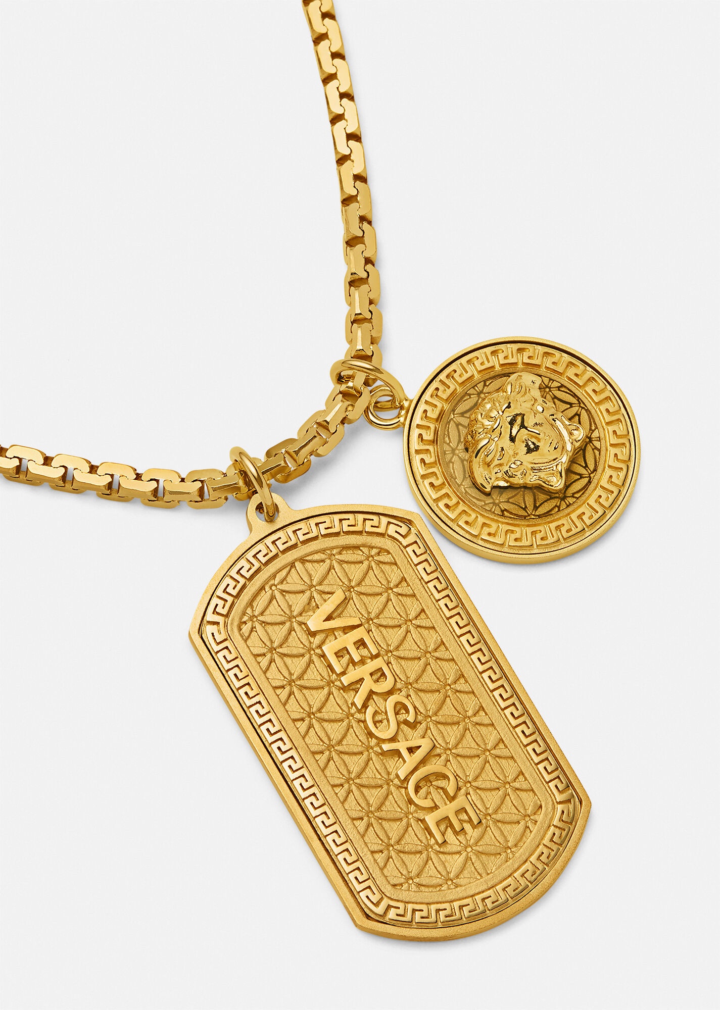 Medusa Necklace With Tag - 2