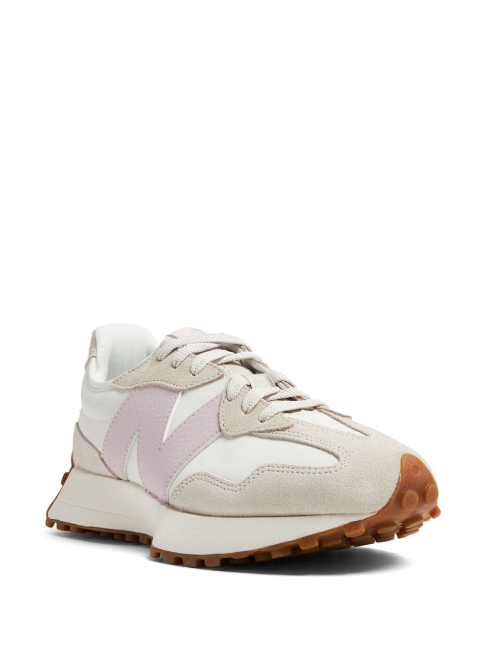 327 low-top leather sneakers - 2