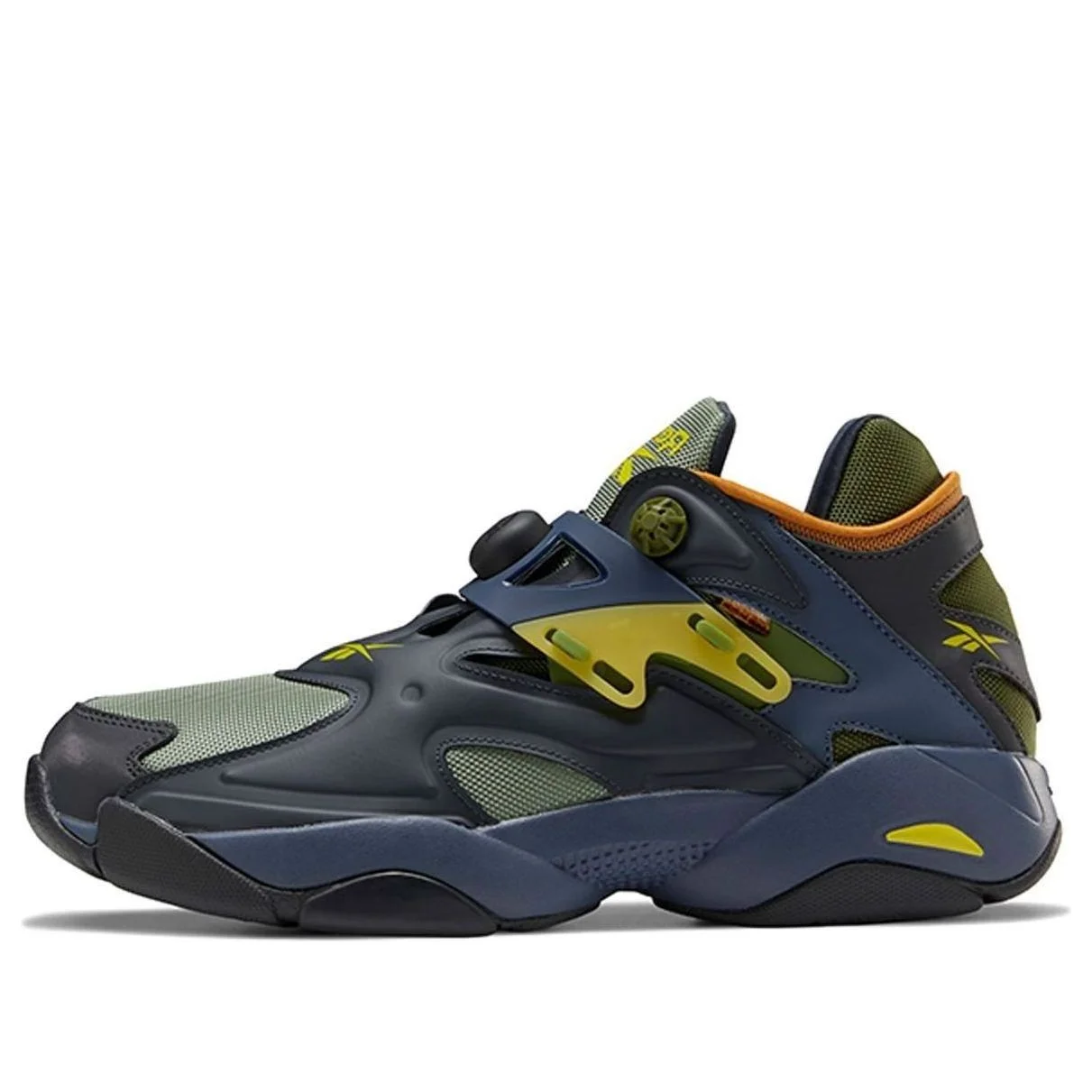 Reebok Pump Court Running Shoes Black/Green FX9929 - 1