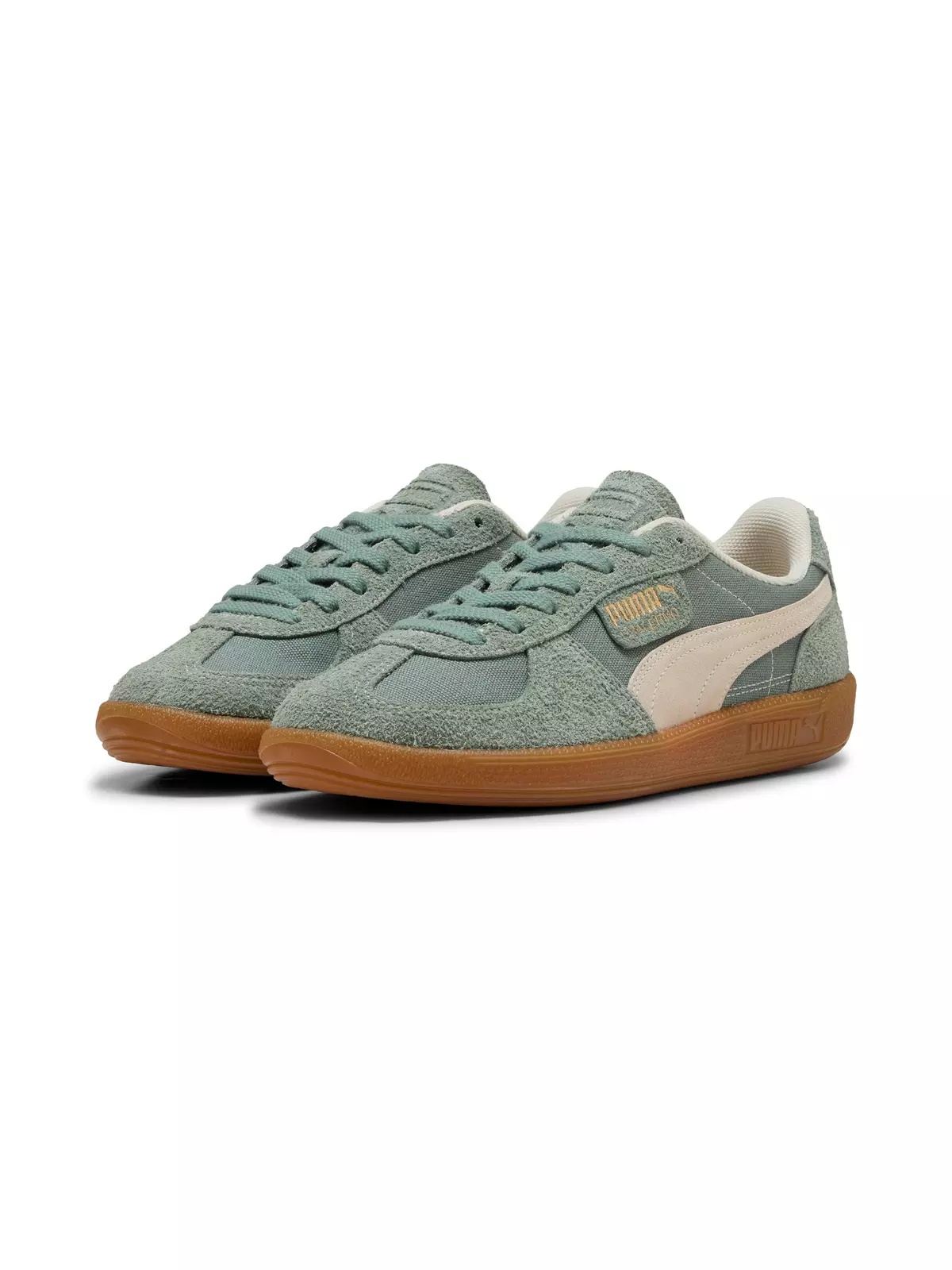 PUMA Palermo Vintage "Green/Beige" Women's Shoe - 3