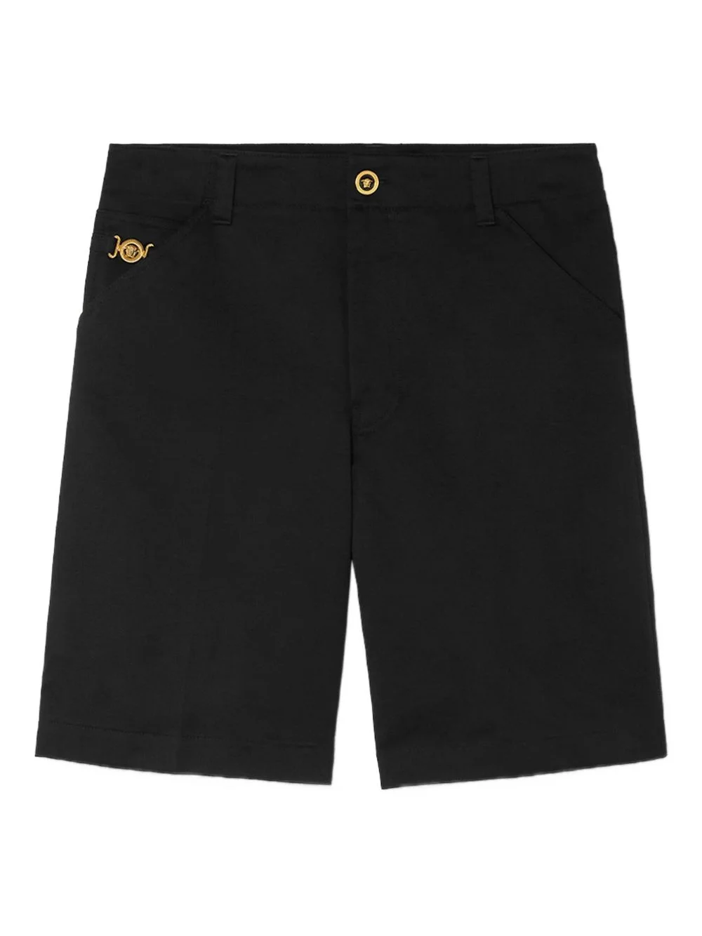 Medusa Biggie gabardine shorts - 1