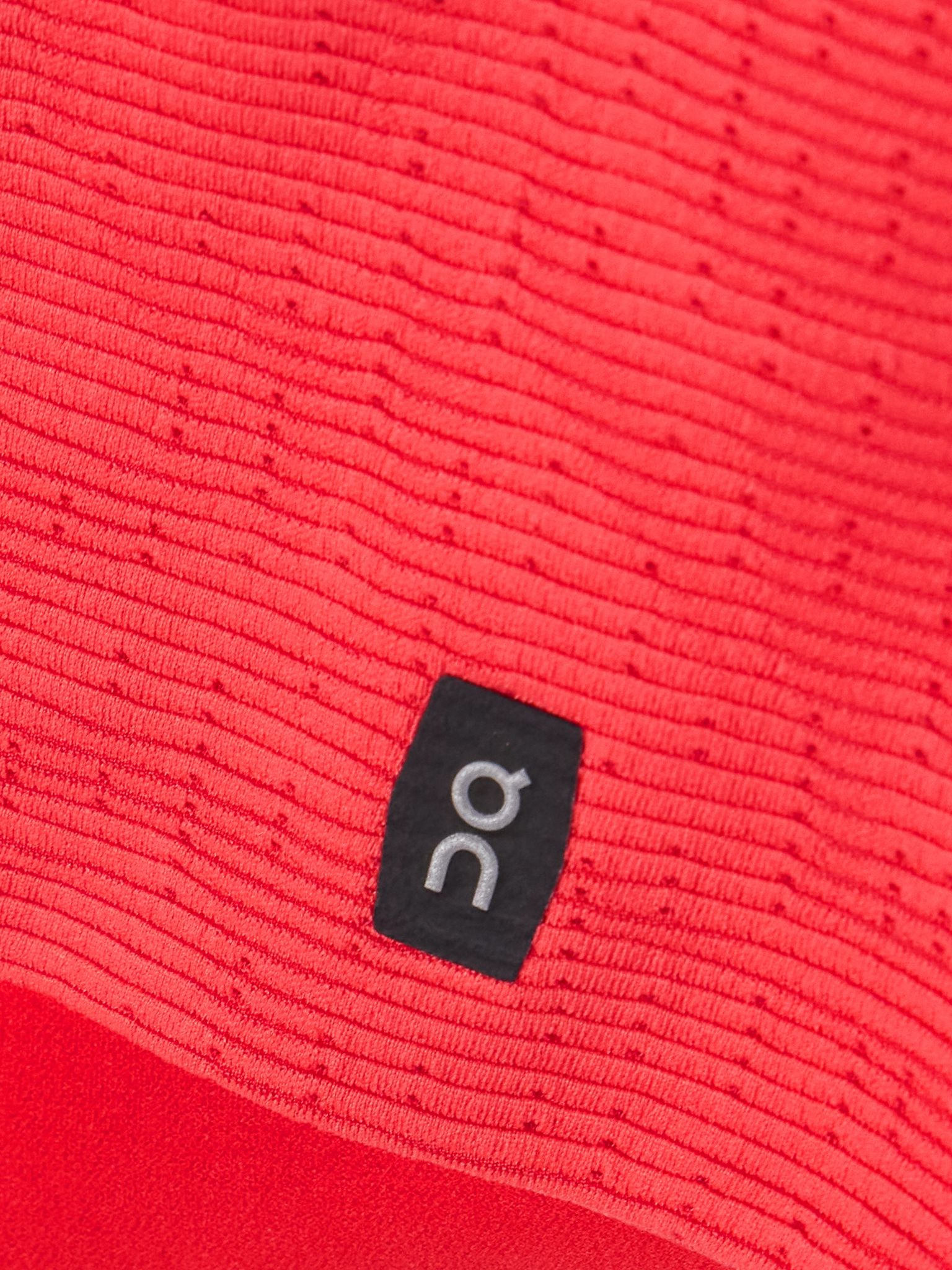 Pace ribbed stretch sports bra Red - 4