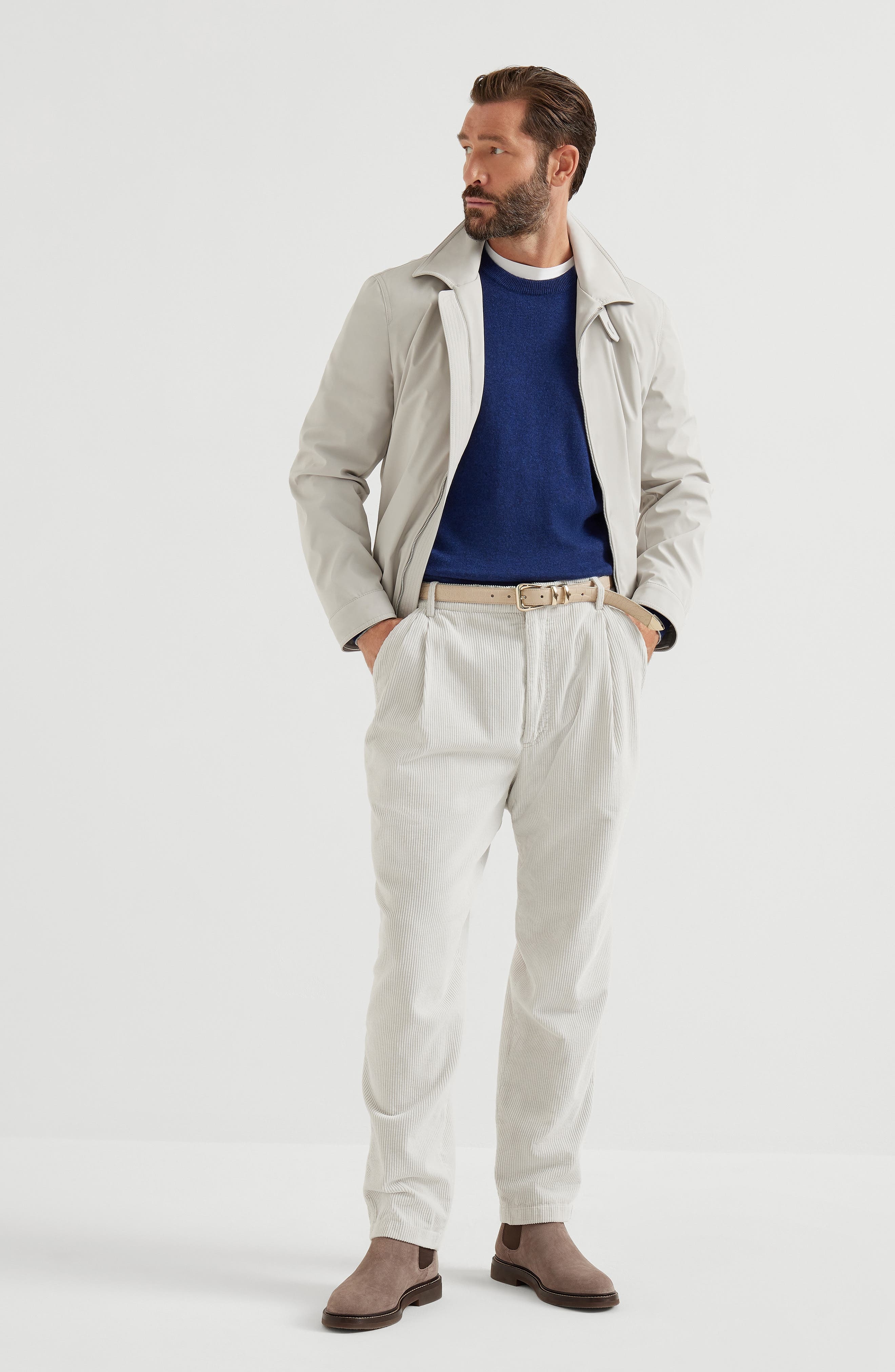 Brunello Cucinelli Cashmere sweater in Sapphire at Nordstrom - 6