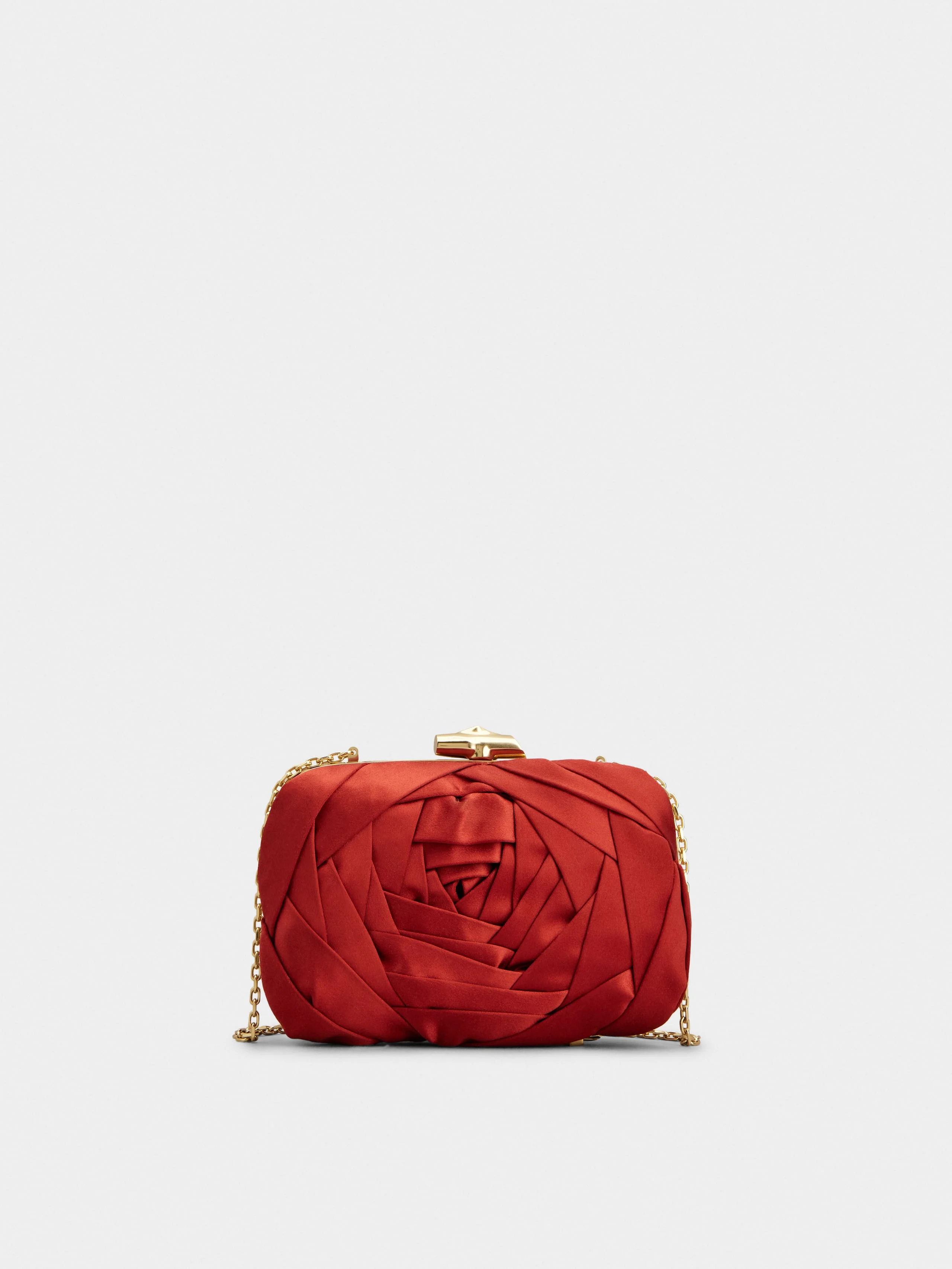 Rose Vivier Clutch in satin - 1