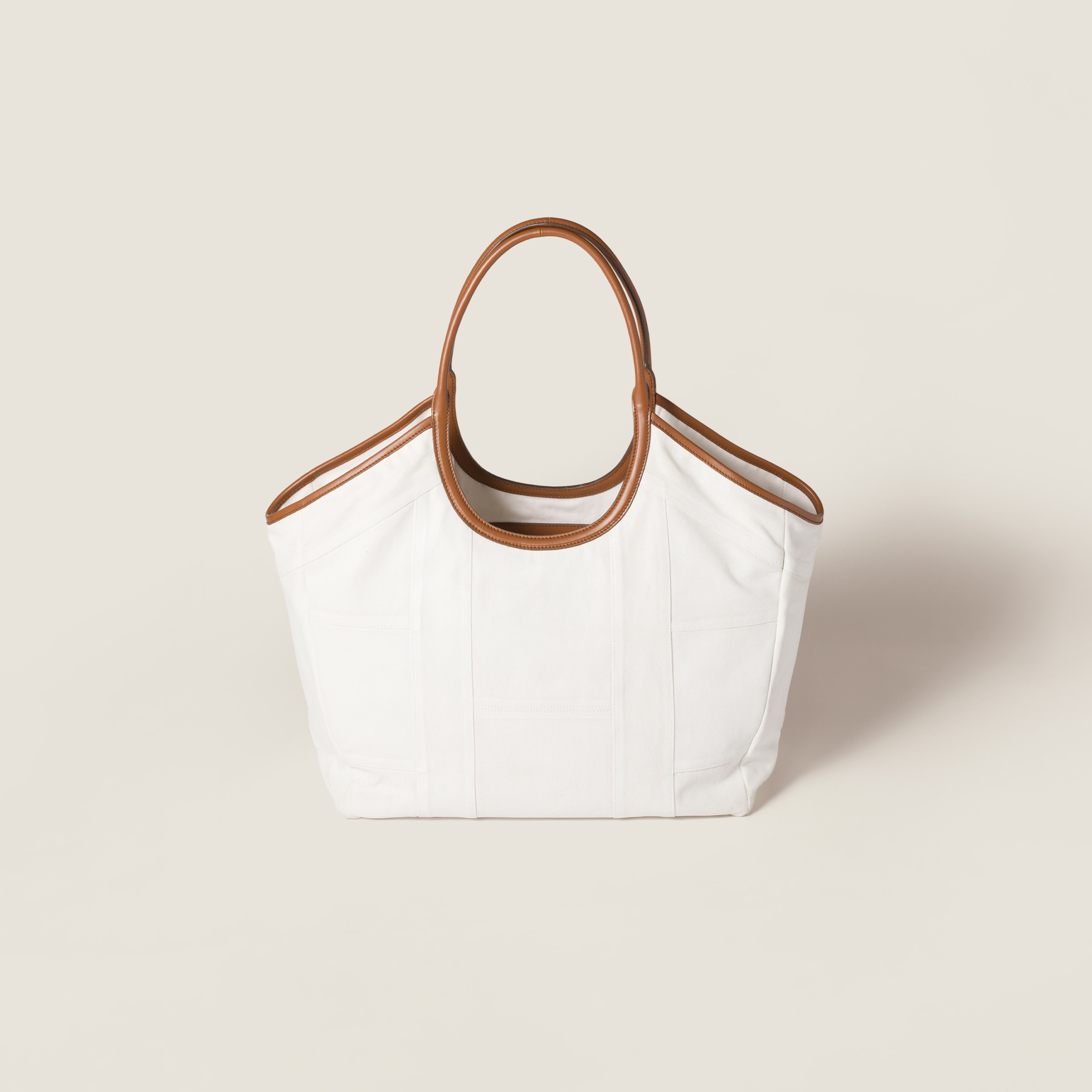 IVY denim patchwork tote bag - 3