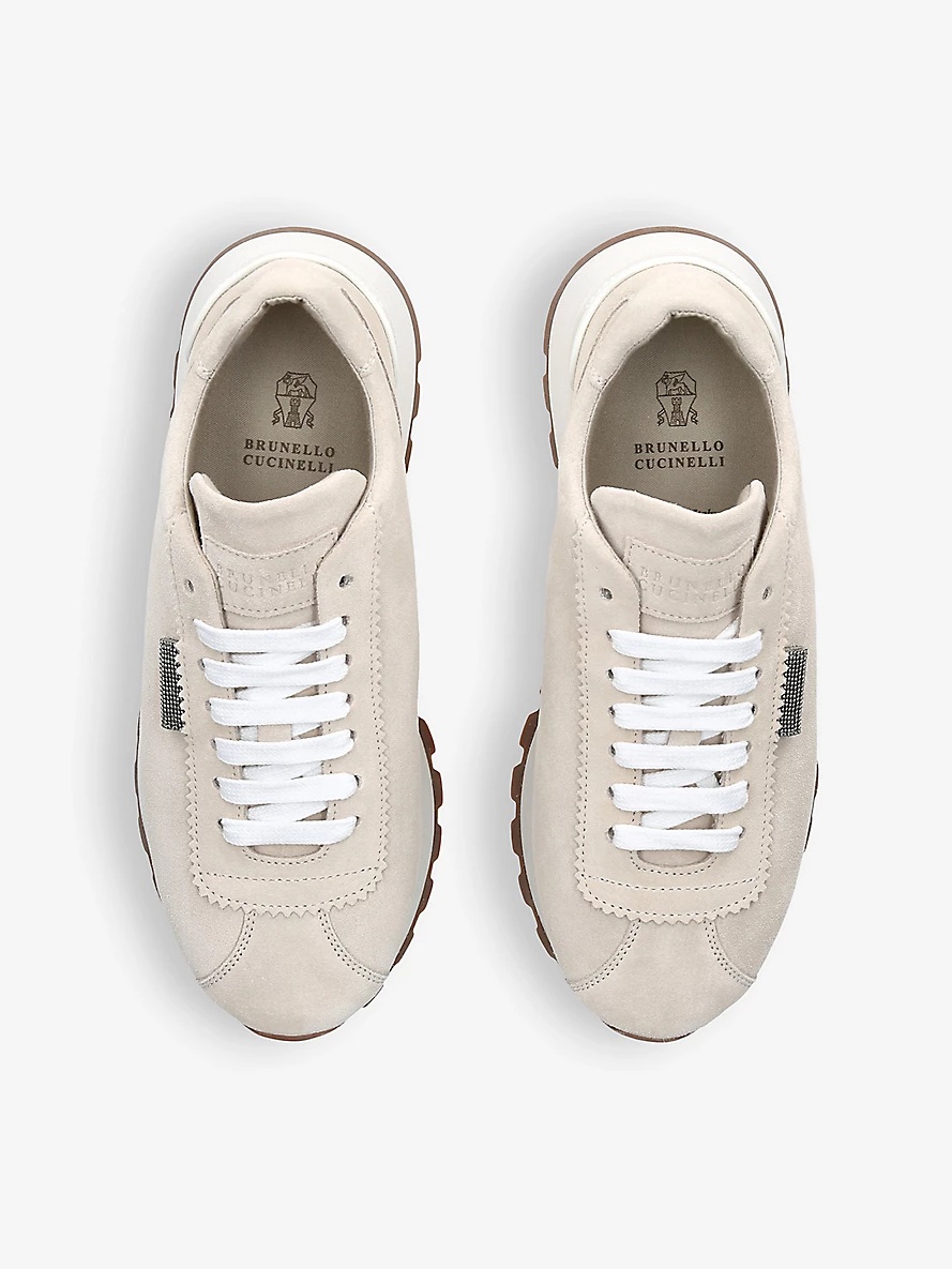 Runner suede low-top trainers - 2