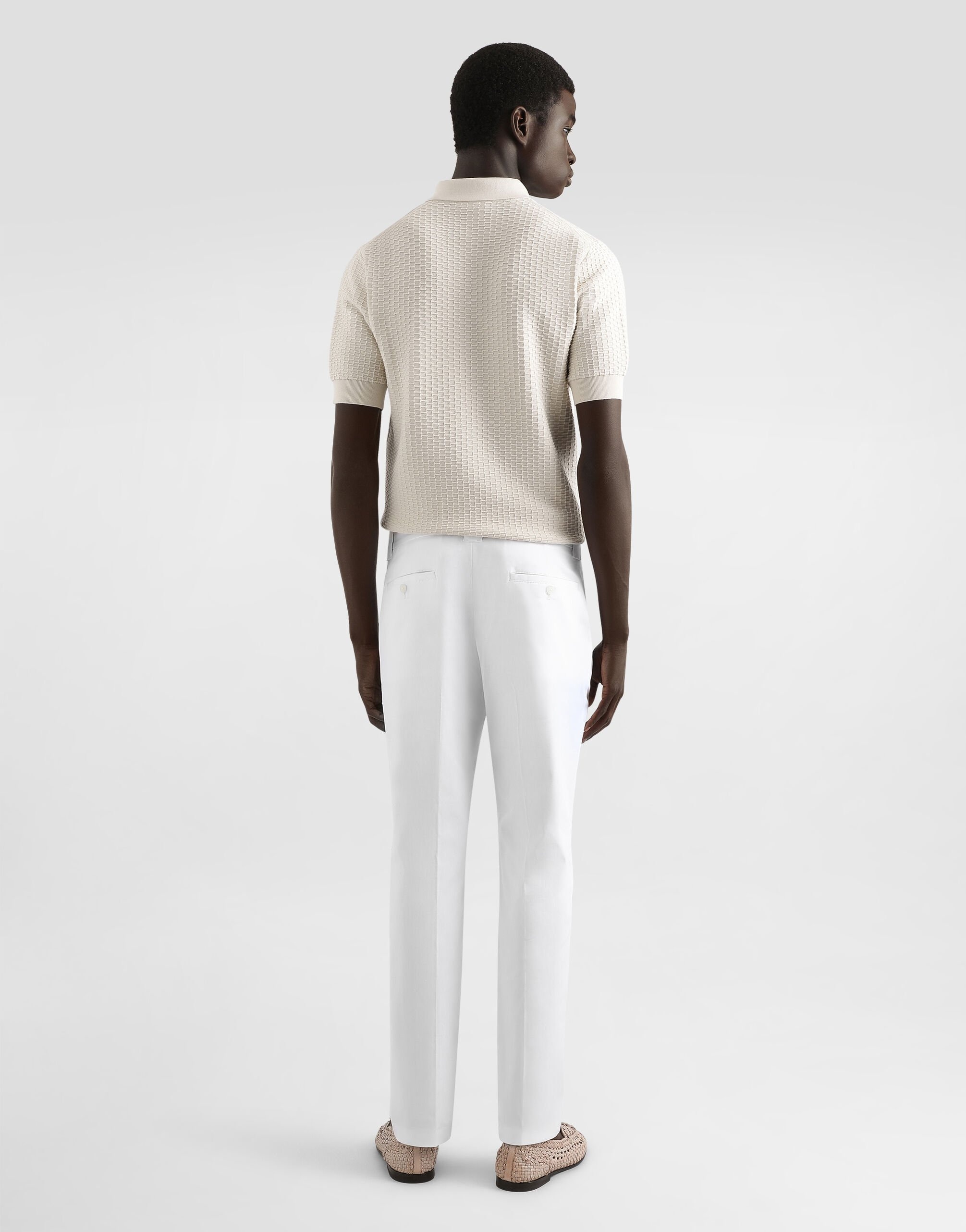 Tailored cotton pants - 3