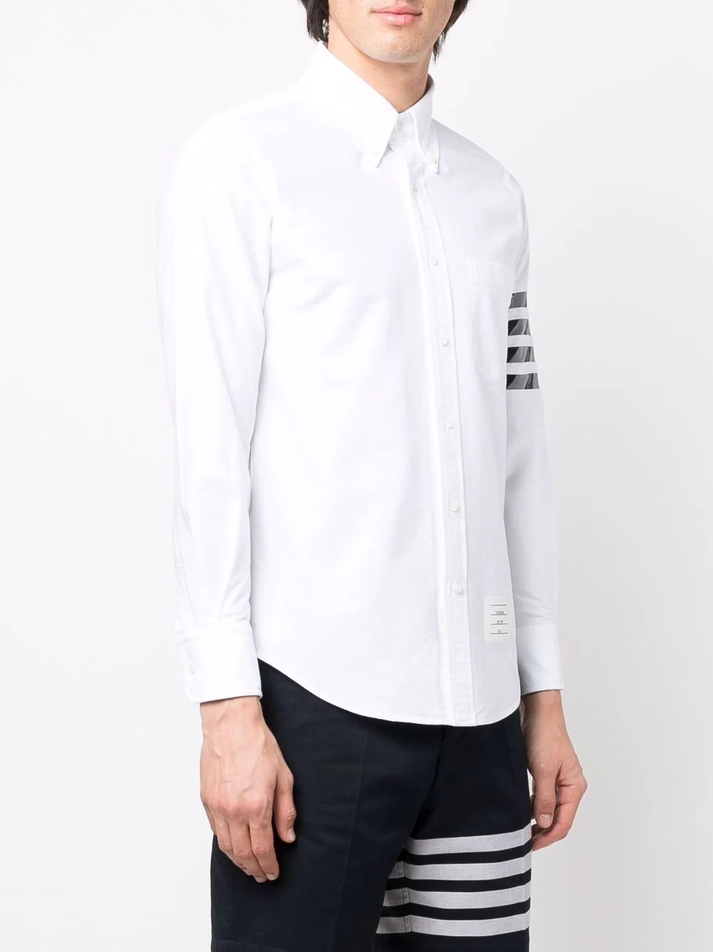 4-Bar straight-fit Oxford shirt - 6