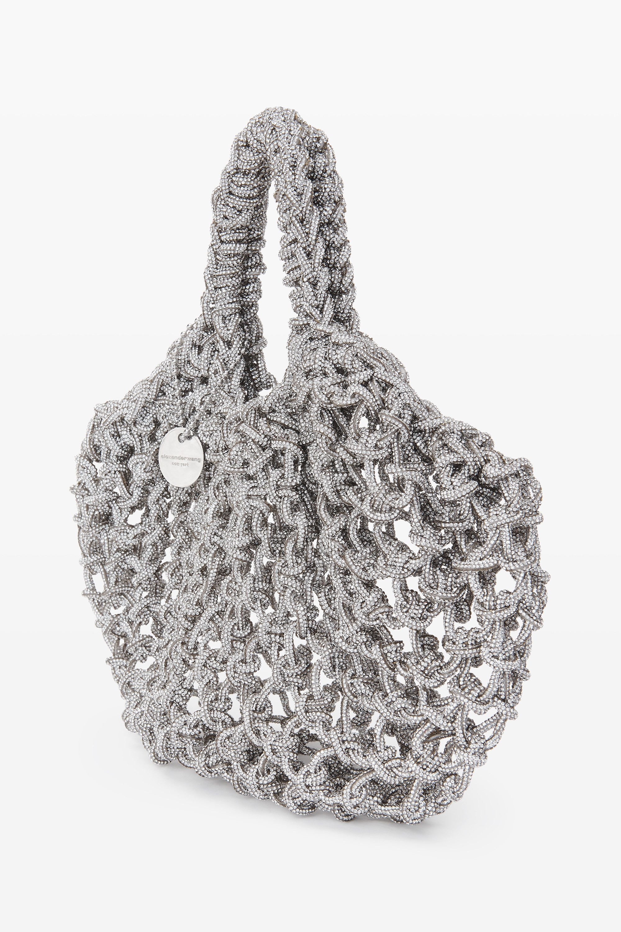 FRUIT BAG IN CRYSTAL MACRAME - 2