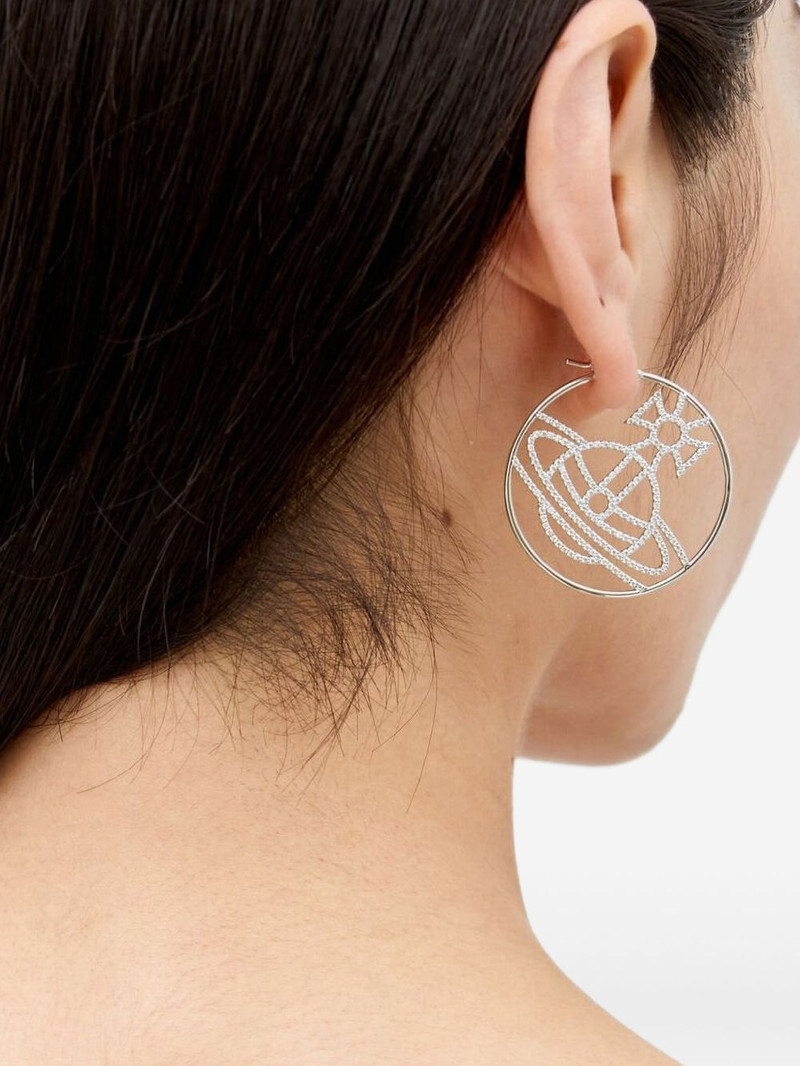Vivienne Westwood Eloisa hoop earrings outlook