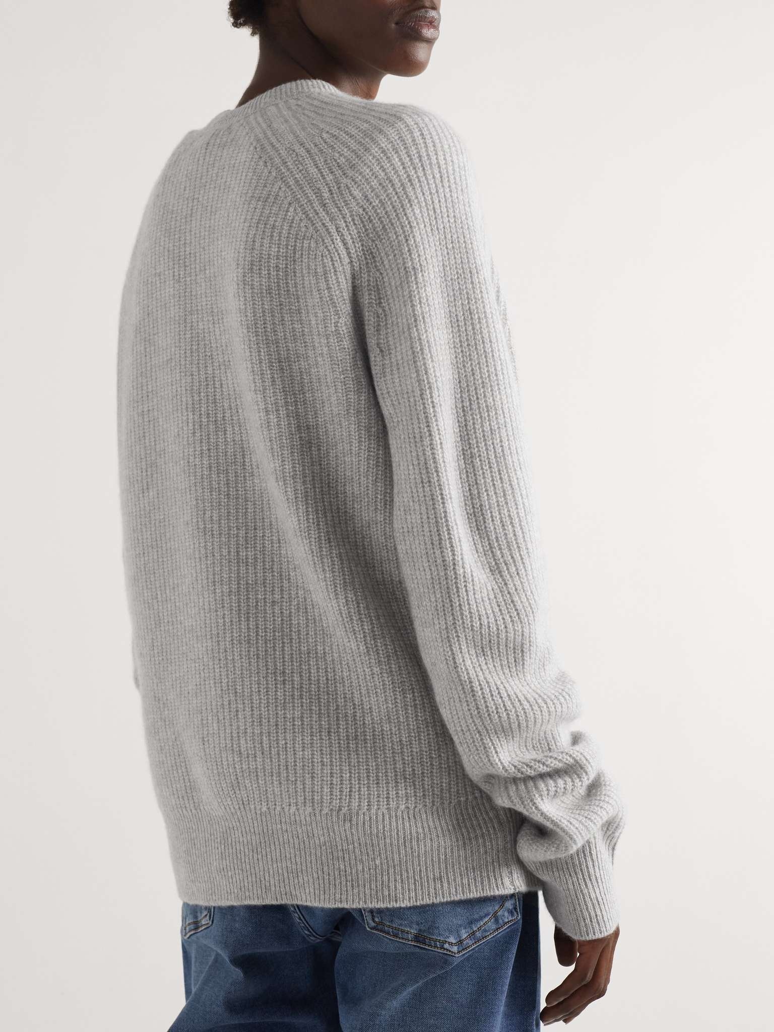 Pierce Ribbed Cashmere Sweater - 4