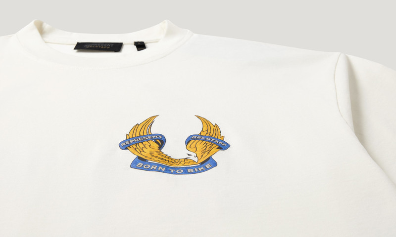 BELSTAFF X REPRESENT BORN TO BIKE T-SHIRT 3