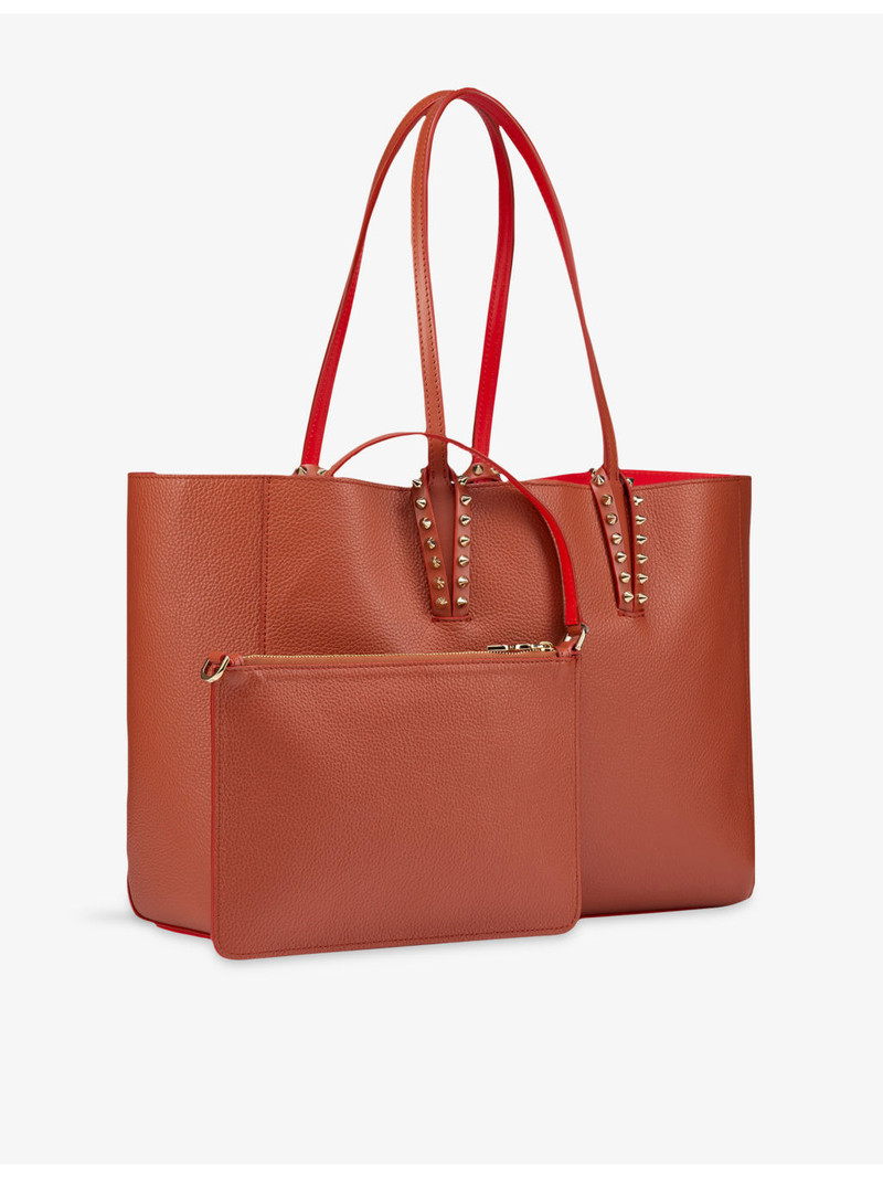 Christian Louboutin Cabata Soft Small Calf-Leather Tote Bag outlook