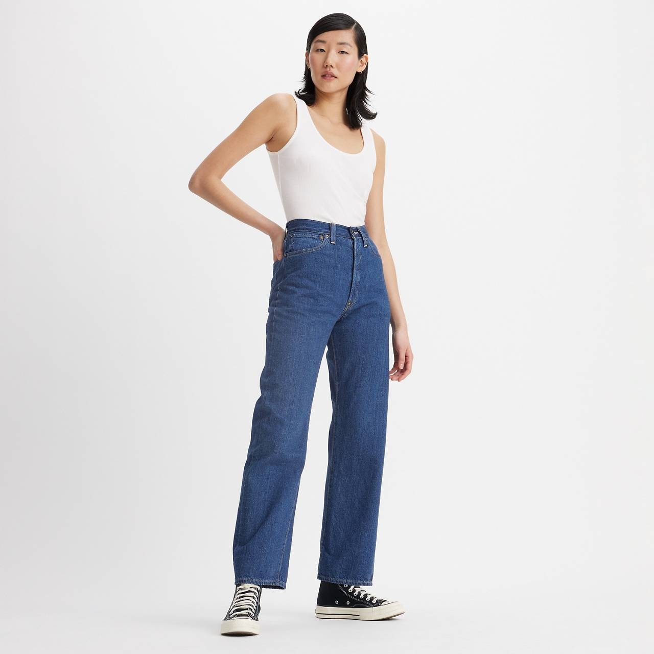 WOMEN'S 1930S VIOLA LONGACRE 401® JEANS - 3
