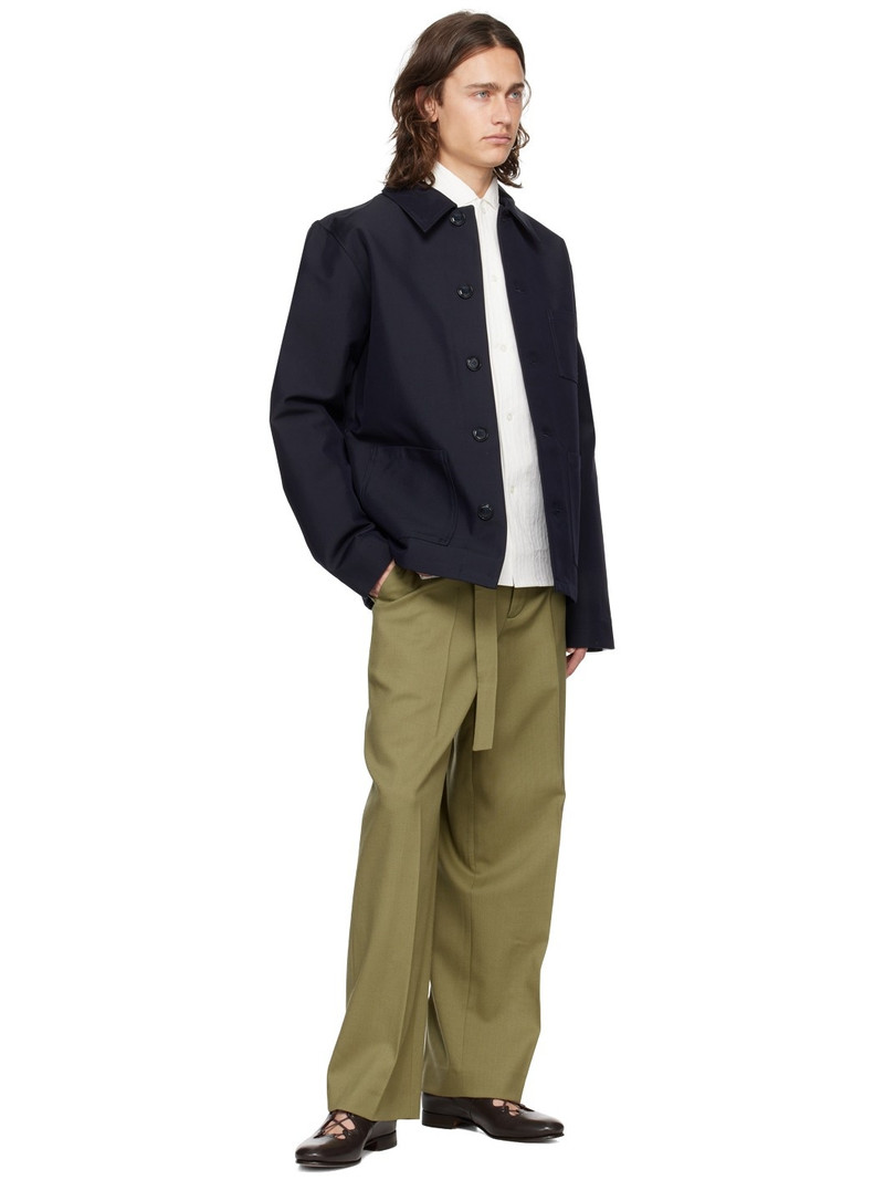 RÓHE Off-White Camp Collar Shirt outlook