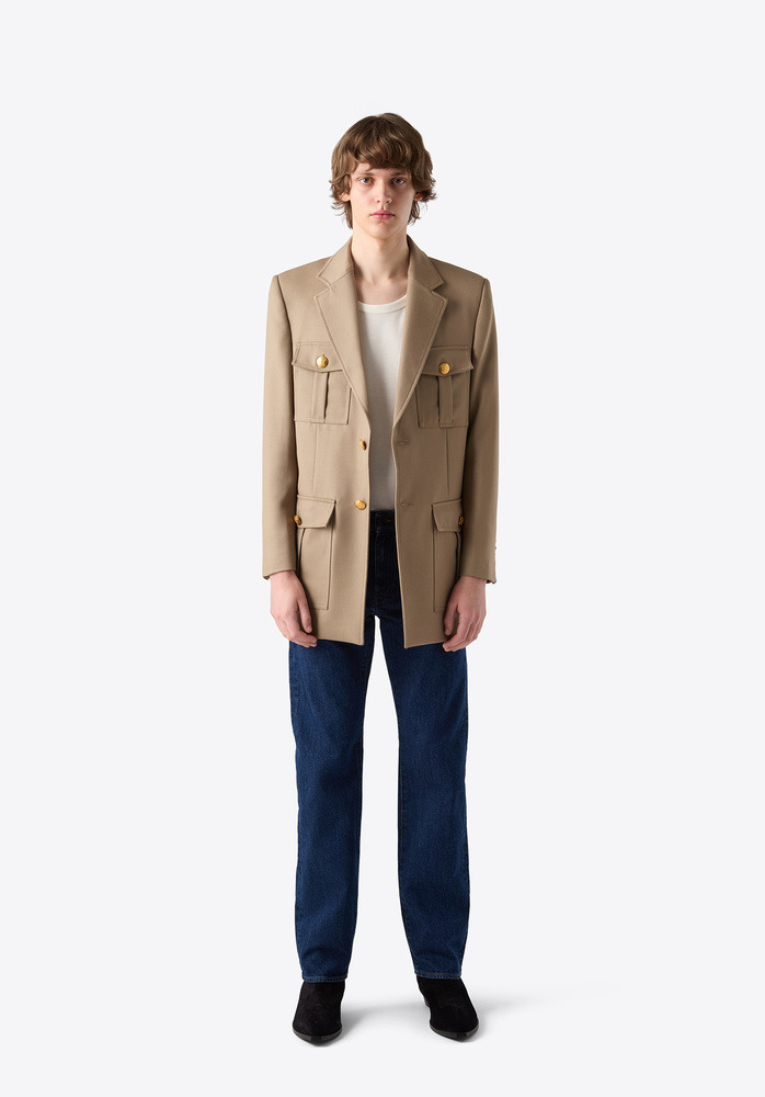 JACKET 171 BEIGE CAVALRY TWILL - 3