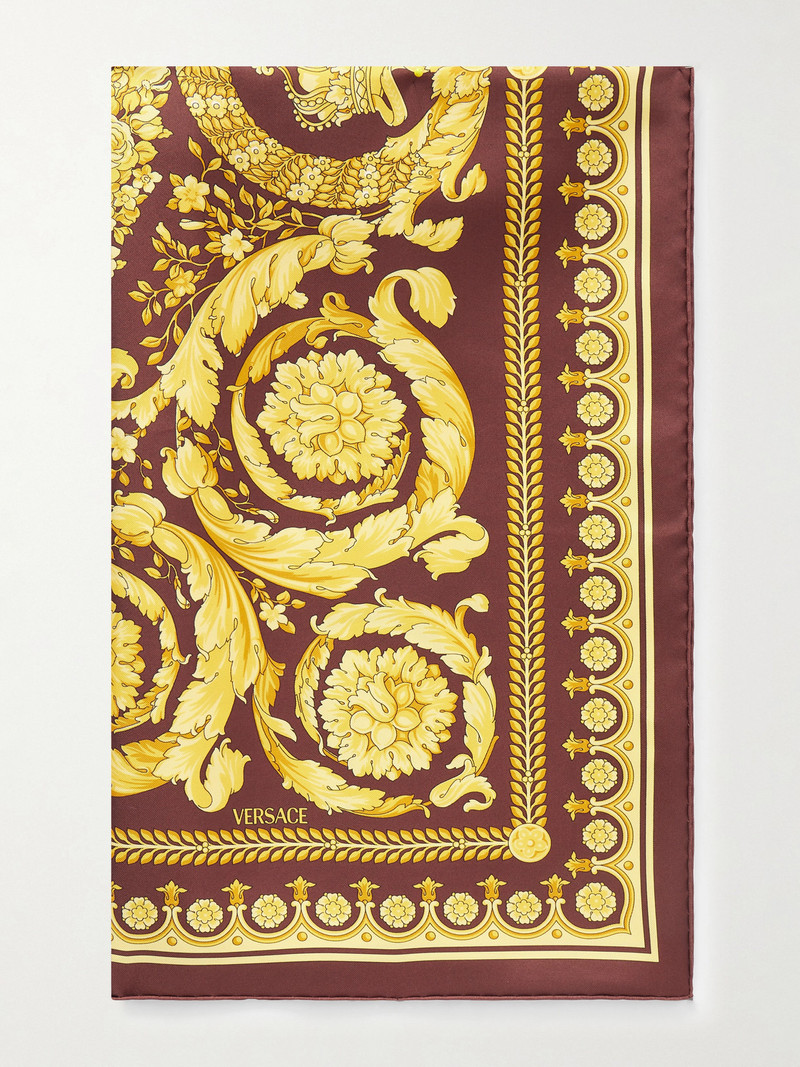 Printed Silk-twill Scarf 1