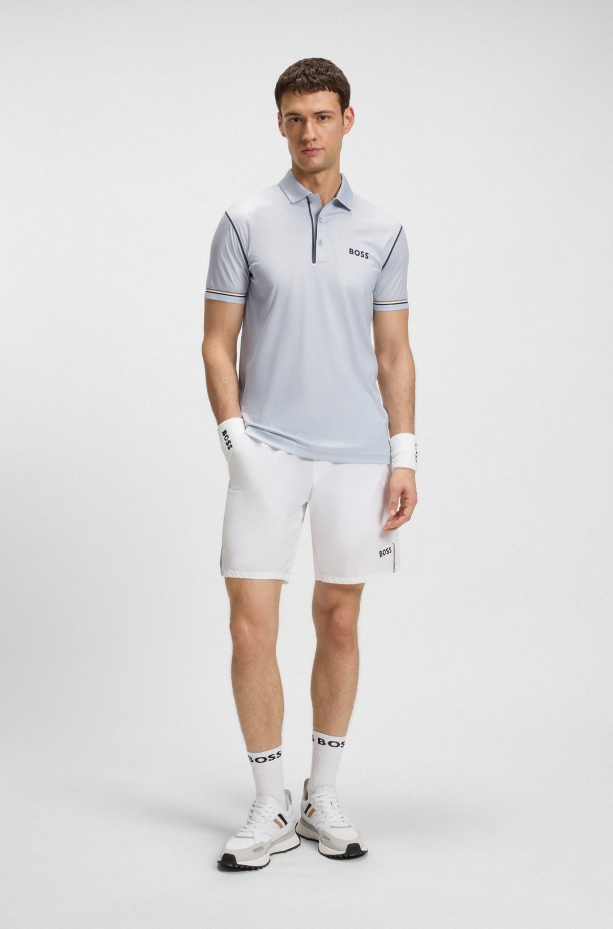 ACTIVE PADDY GOLF POLO SHIRT IN RIPSTOP FABRIC - 4