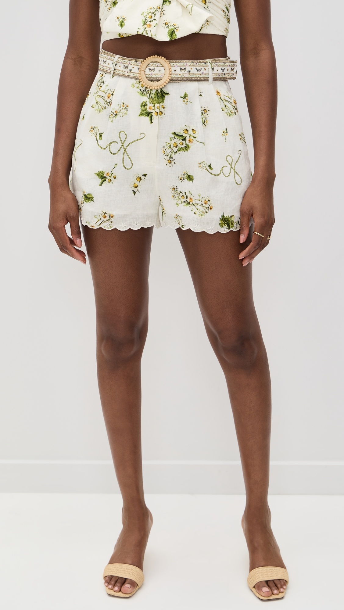 Tuck Front Shorts - 6