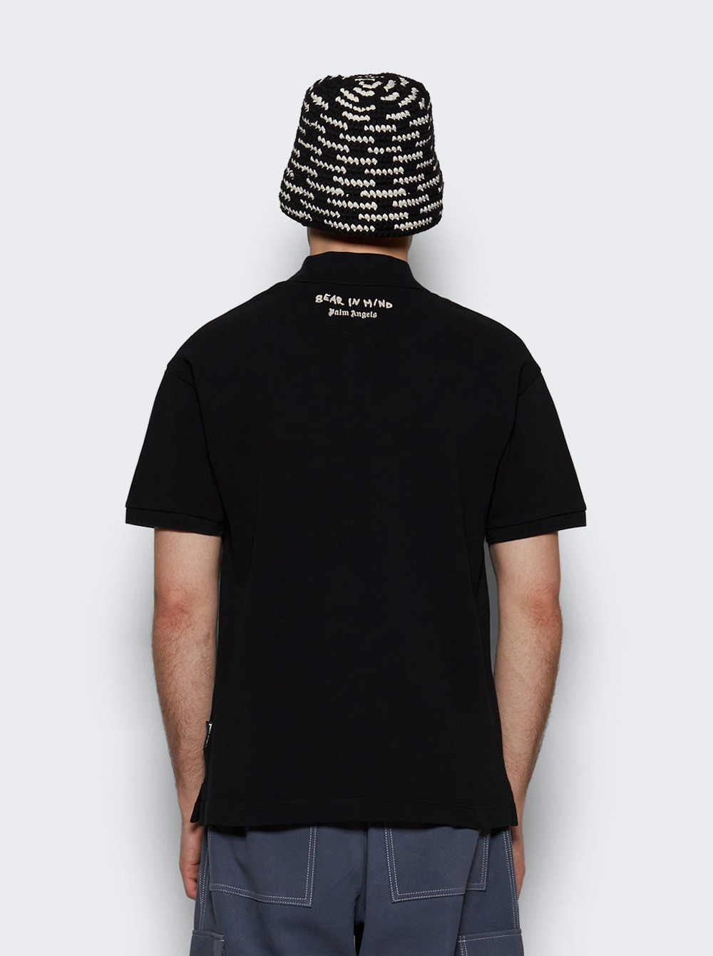 Mini Bear In Mind Polo Shirt Black - 4