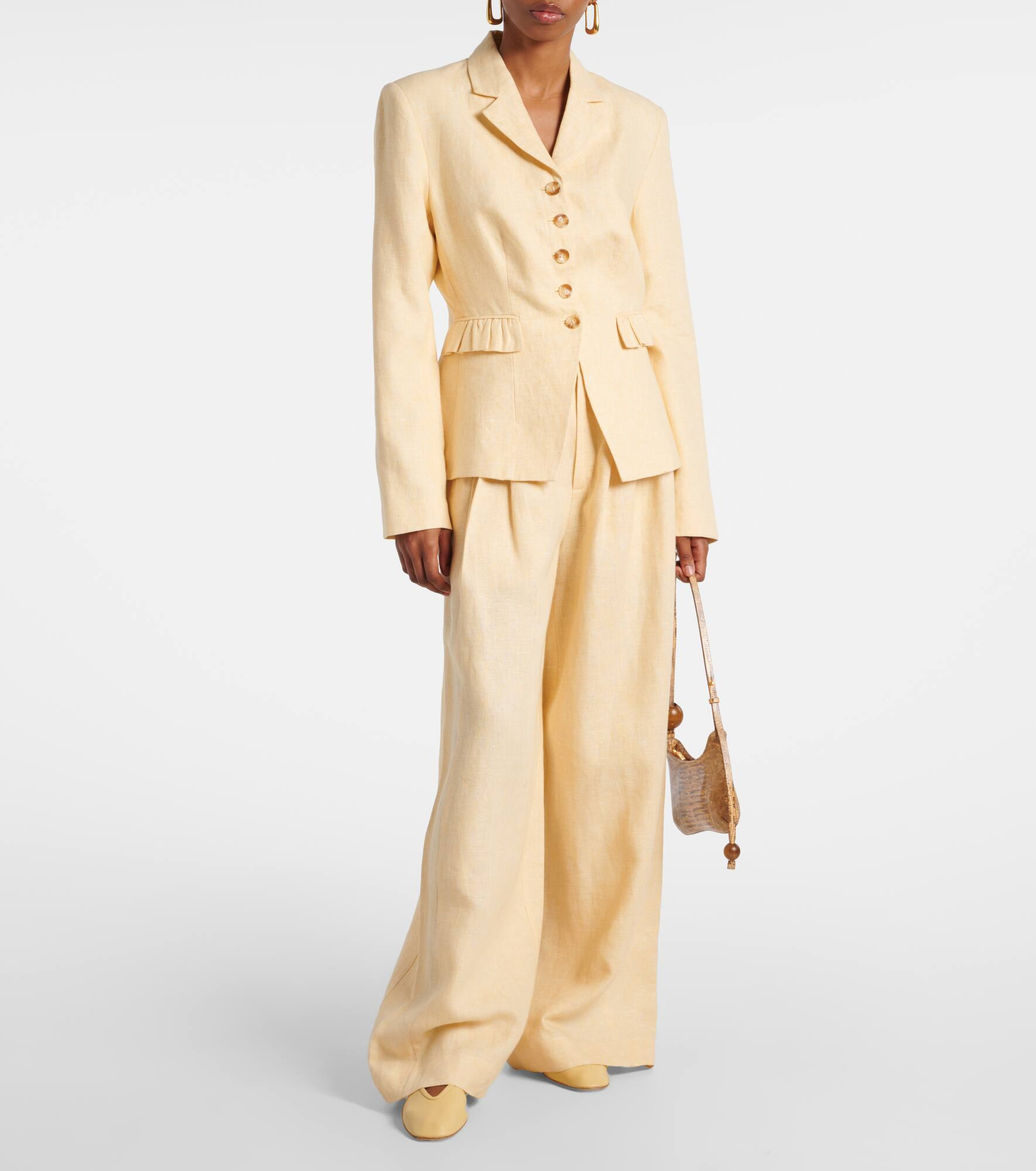 Parker high-rise wide-leg pants - 2