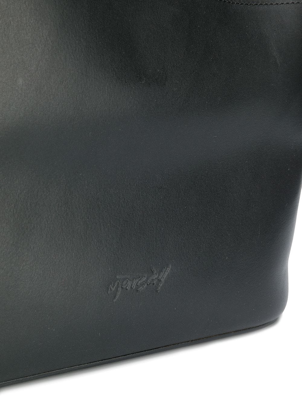 logo embossed shoulder bag - 4