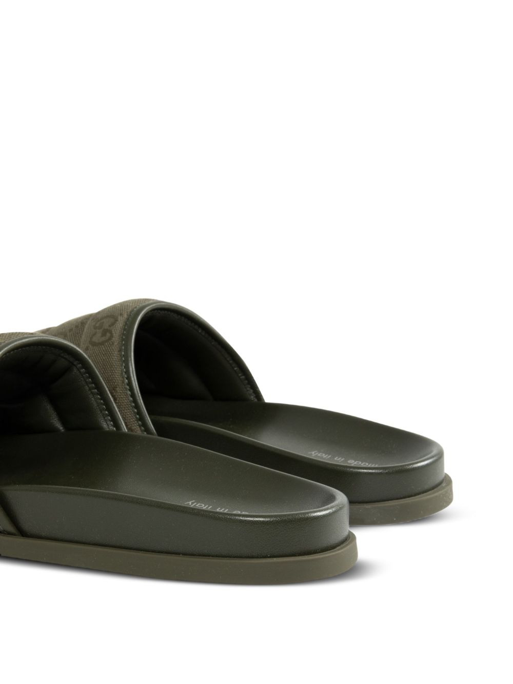 GG monogram quilted slides - 4