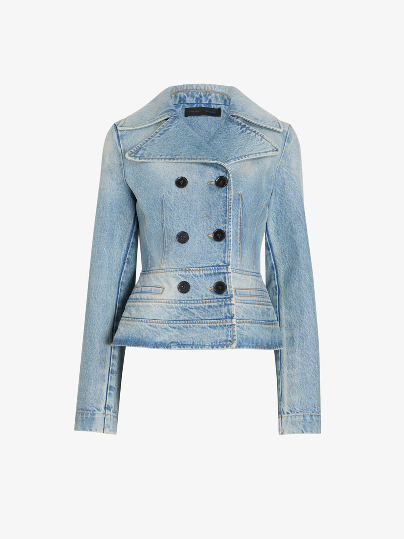 Romane Jacket in Rigid Denim 1