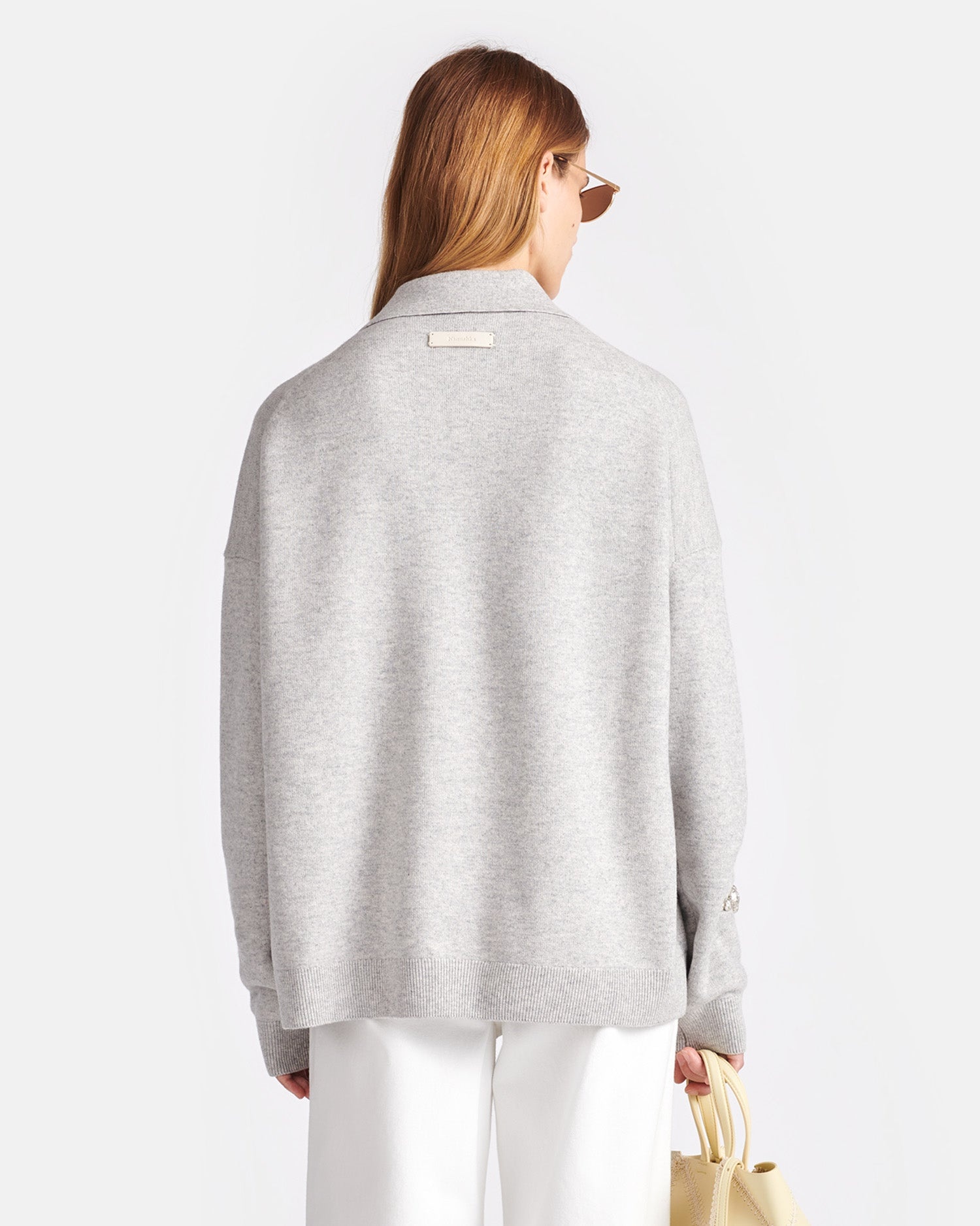 Plush Cashmere Polo-Neck Sweater - 4