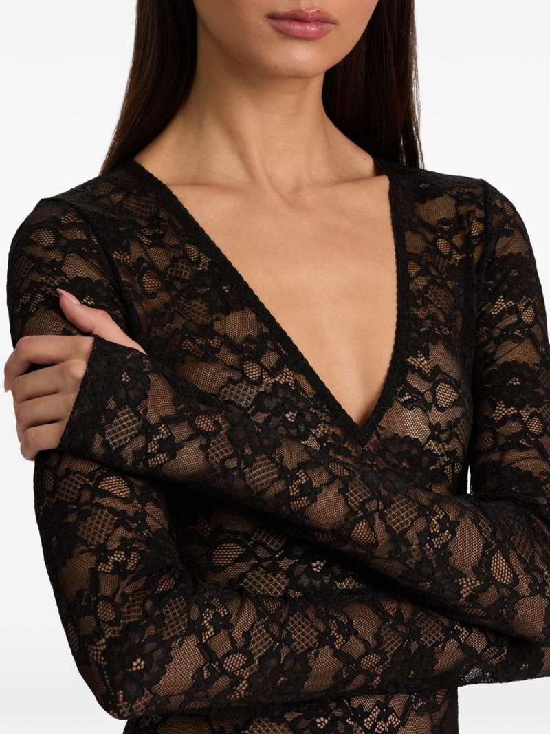 Teagan V-neck lace bodysuit 6