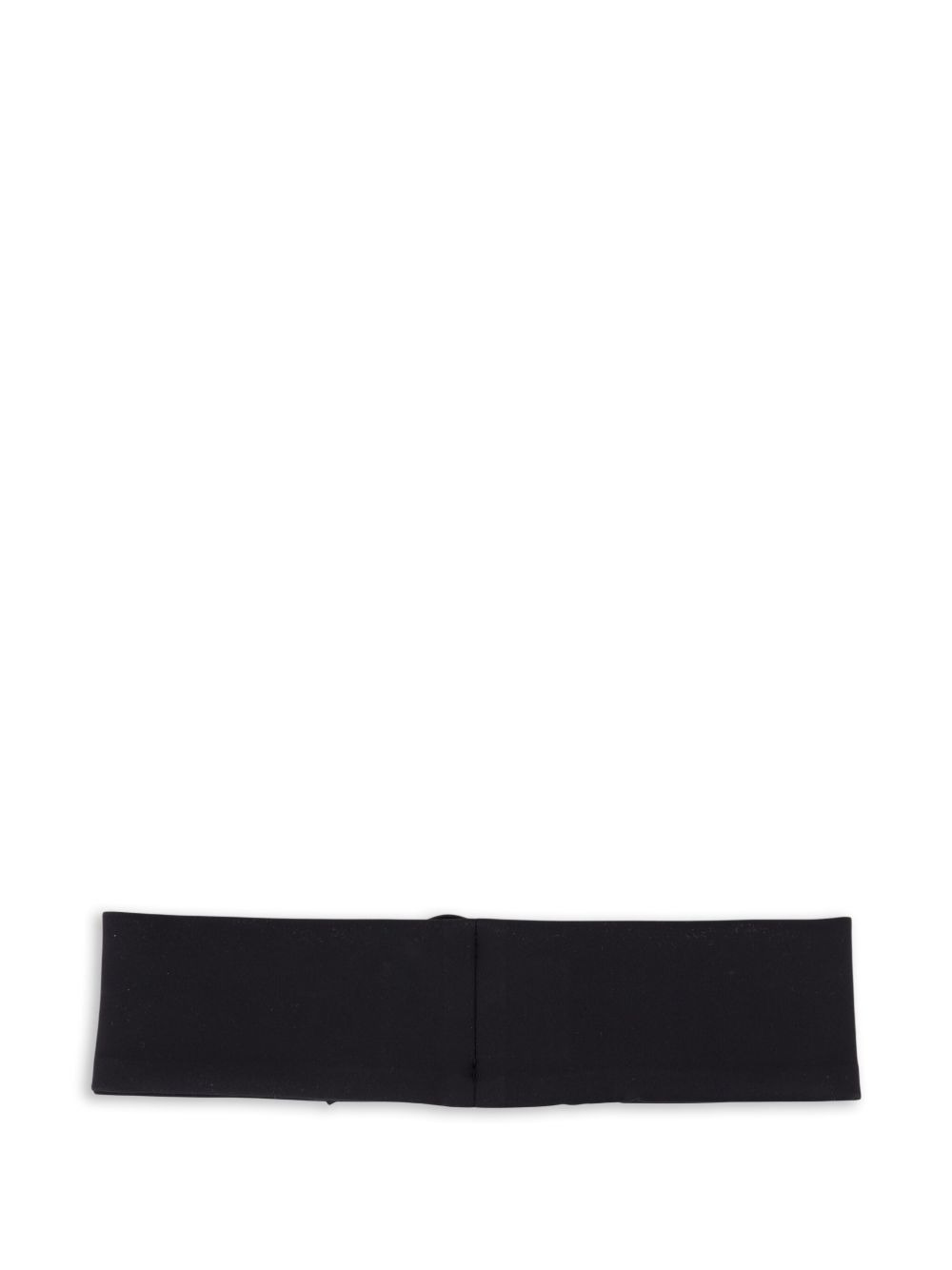 metallic-logo headband - 2