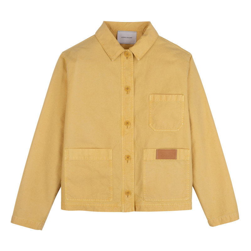 Jacket Yellow Chick - Overdyed cotton 1