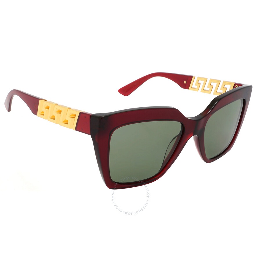 Versace Green Square Ladies Sunglasses VE4418 388/2 56 - 2