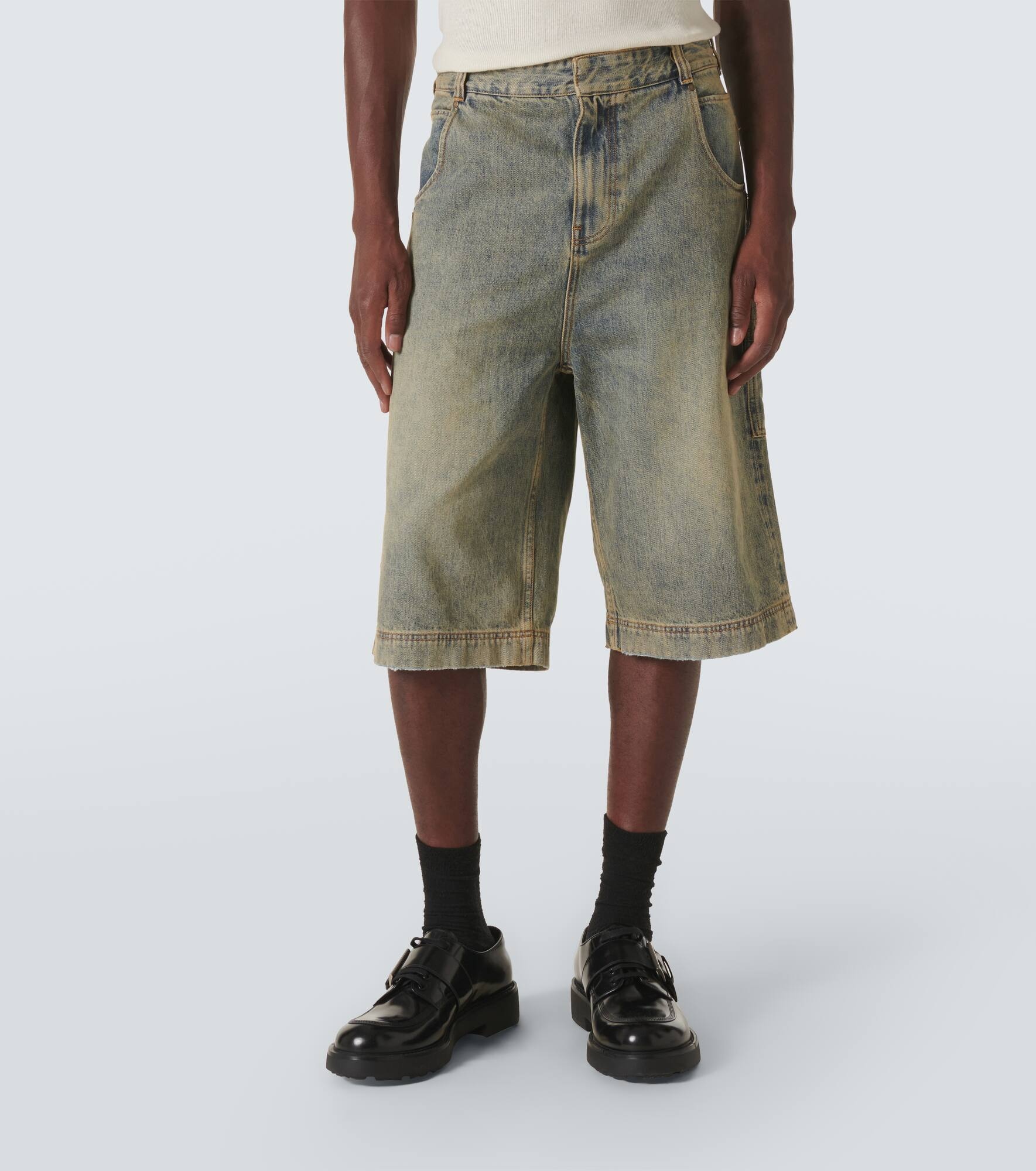 D-Shorts oversized denim shorts - 3