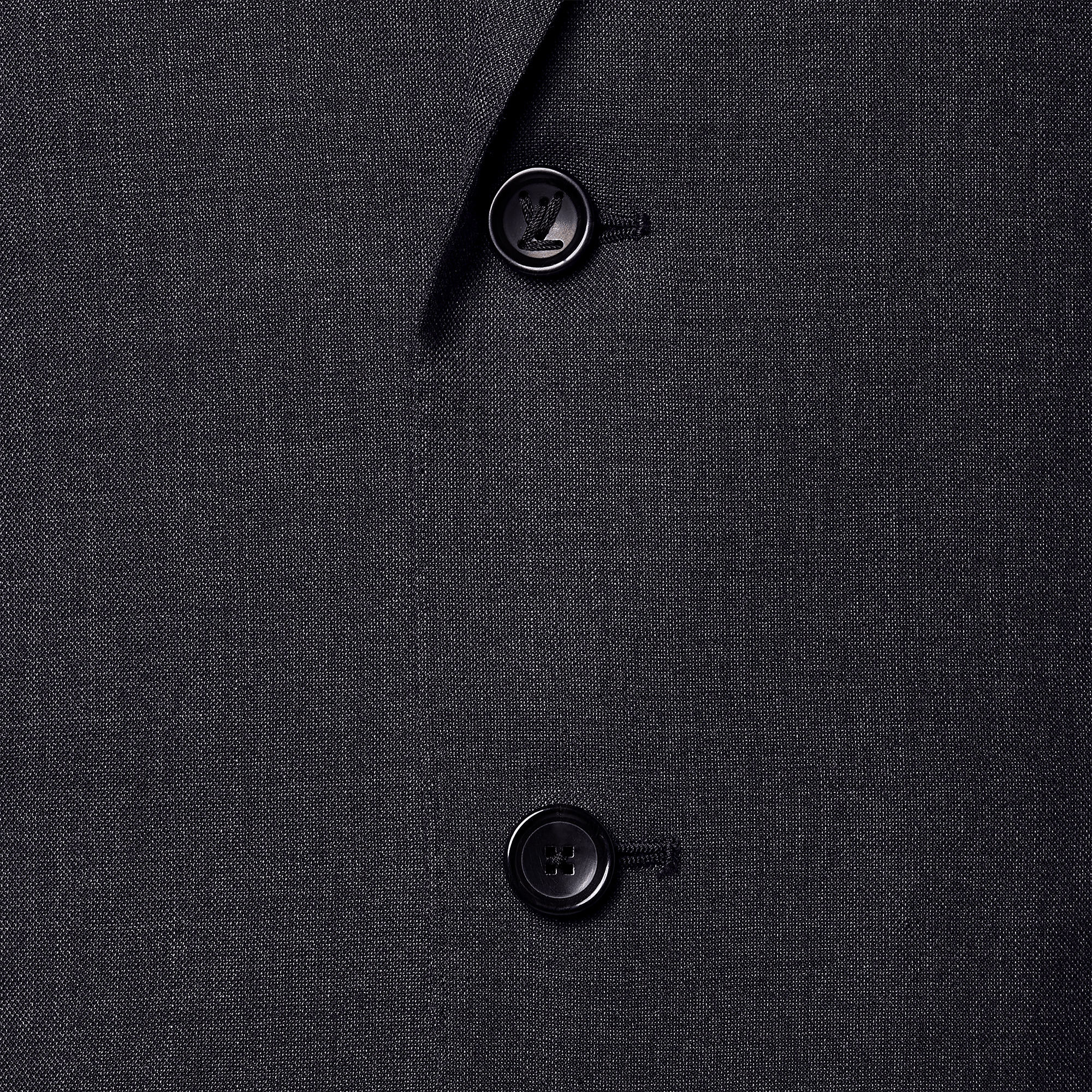 Single-Breasted Wool Blend Pont Neuf Suit - 3