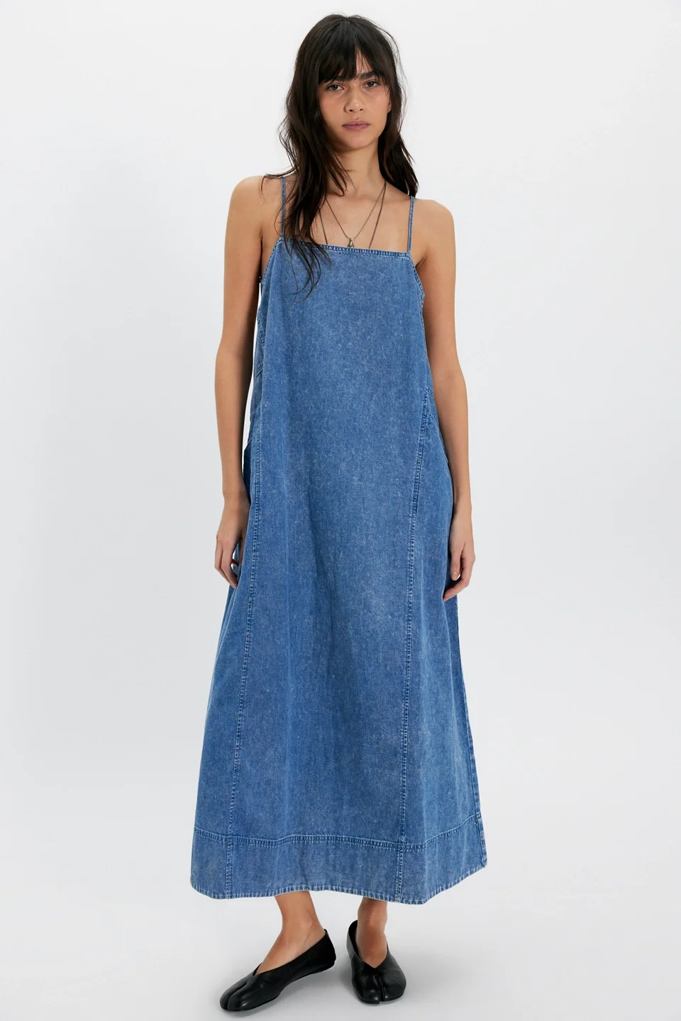 Miko Denim Midi Dress - 1
