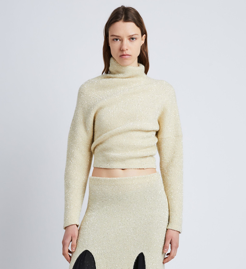 Technical Sequin Sweater 2