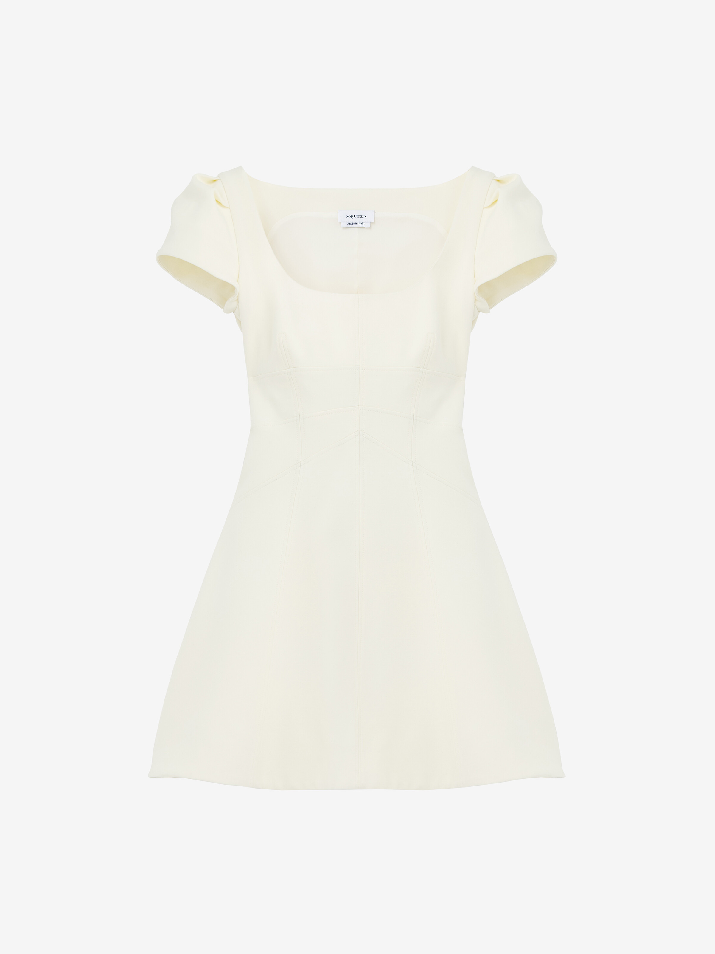 Wool Silk Mini Dress - 1