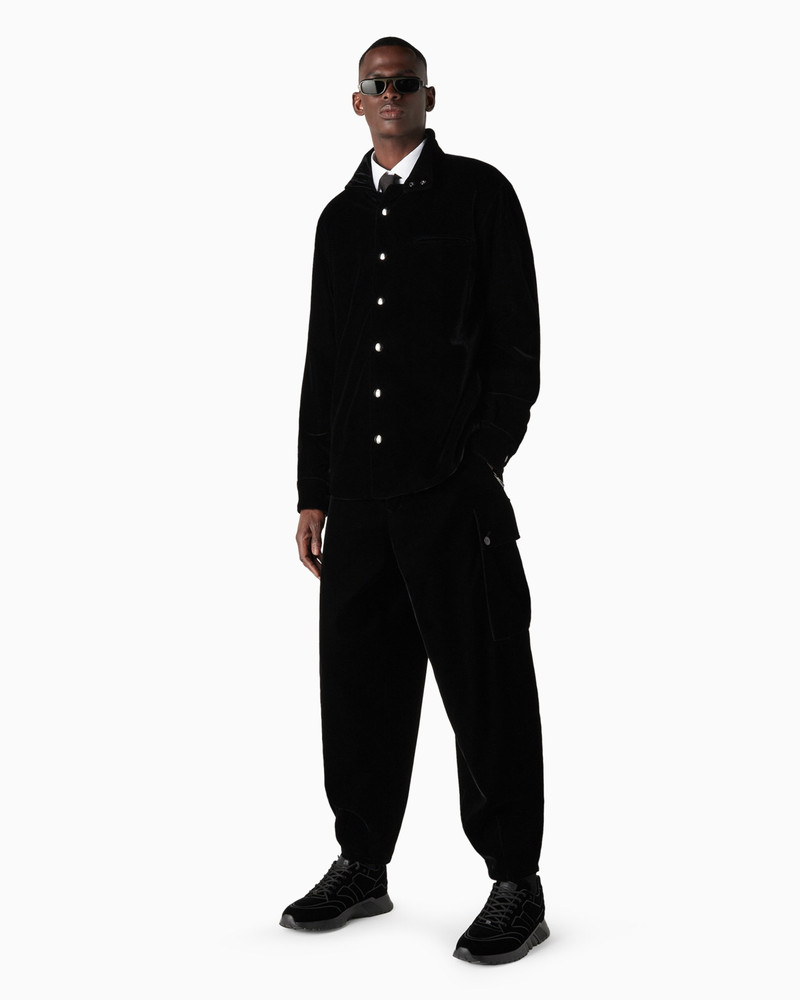 GIORGIO ARMANI Regular-fit luxury cotton shirt outlook