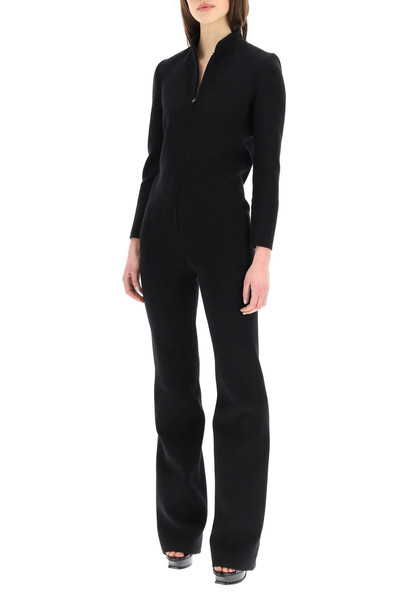 SAINT LAURENT WOOL JERSEY JUMPSUIT outlook